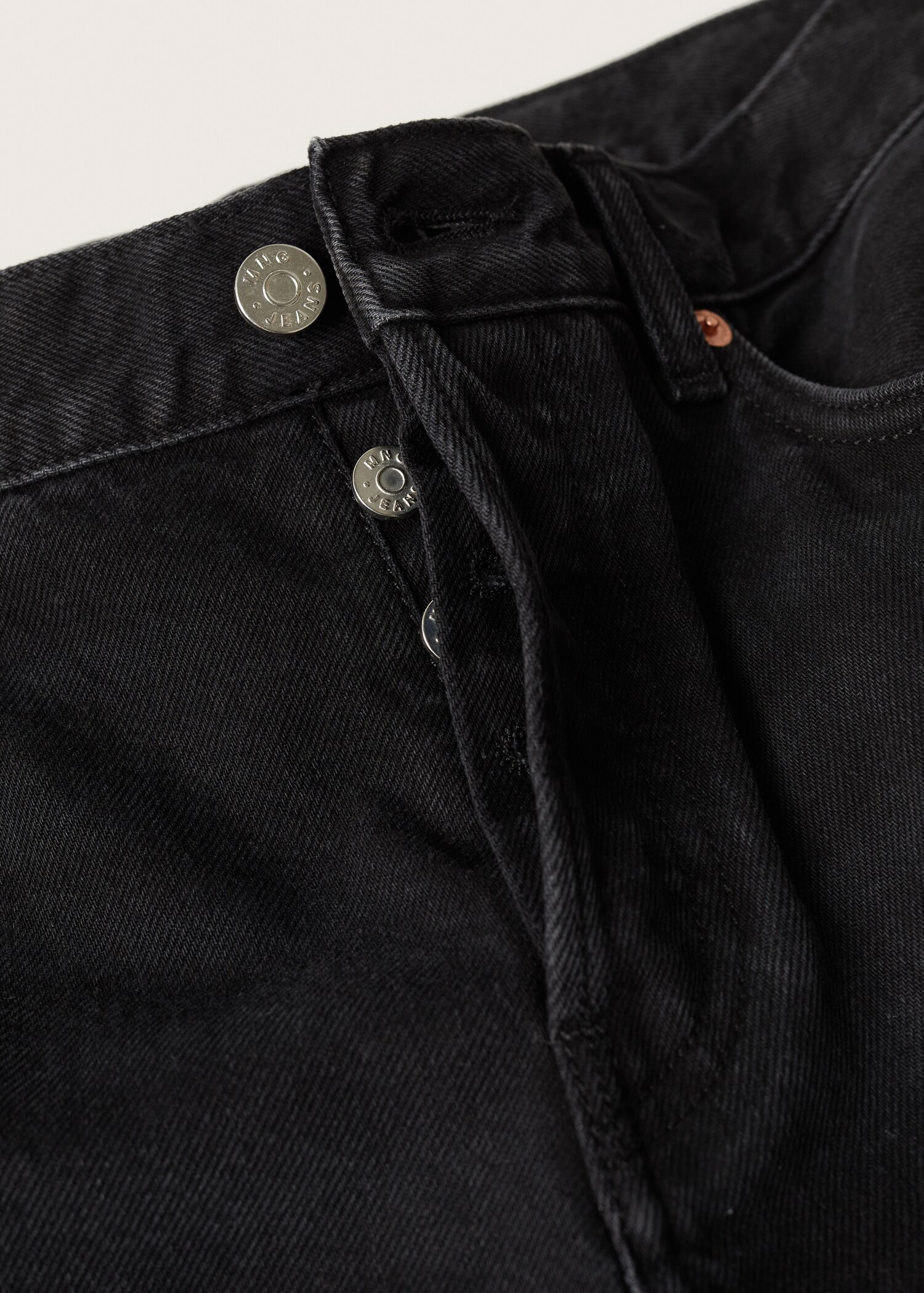 Jeans rectos tiro medio - Detalle del artículo 8