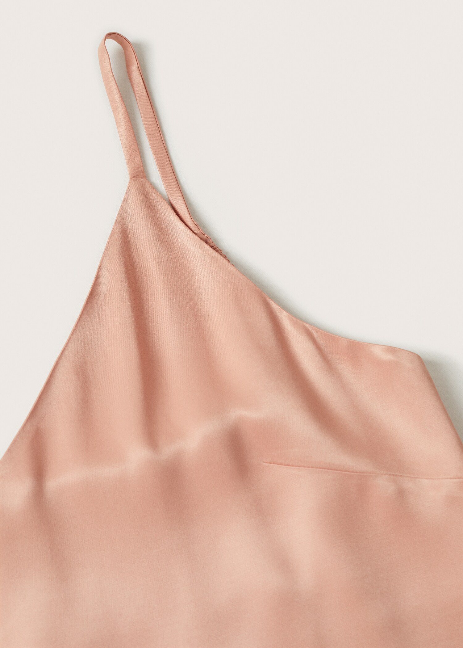 Vestido lencero satinado - Detalle del artículo 8