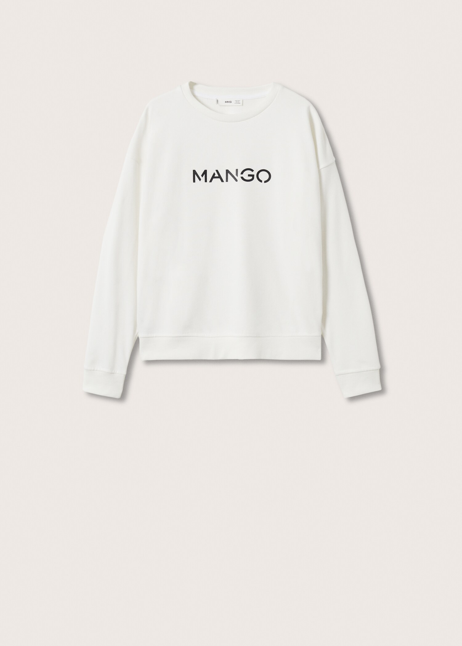 Logo cotton sweatshirt - Article without model