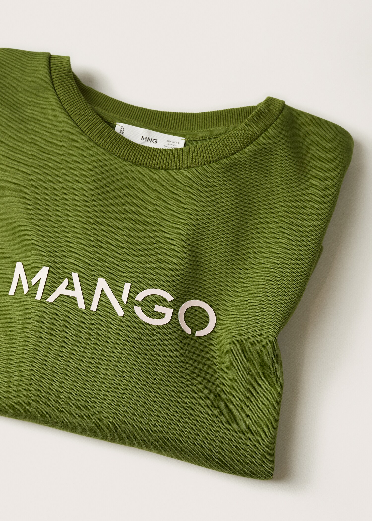 Logo cotton sweatshirt - Details of the article 8