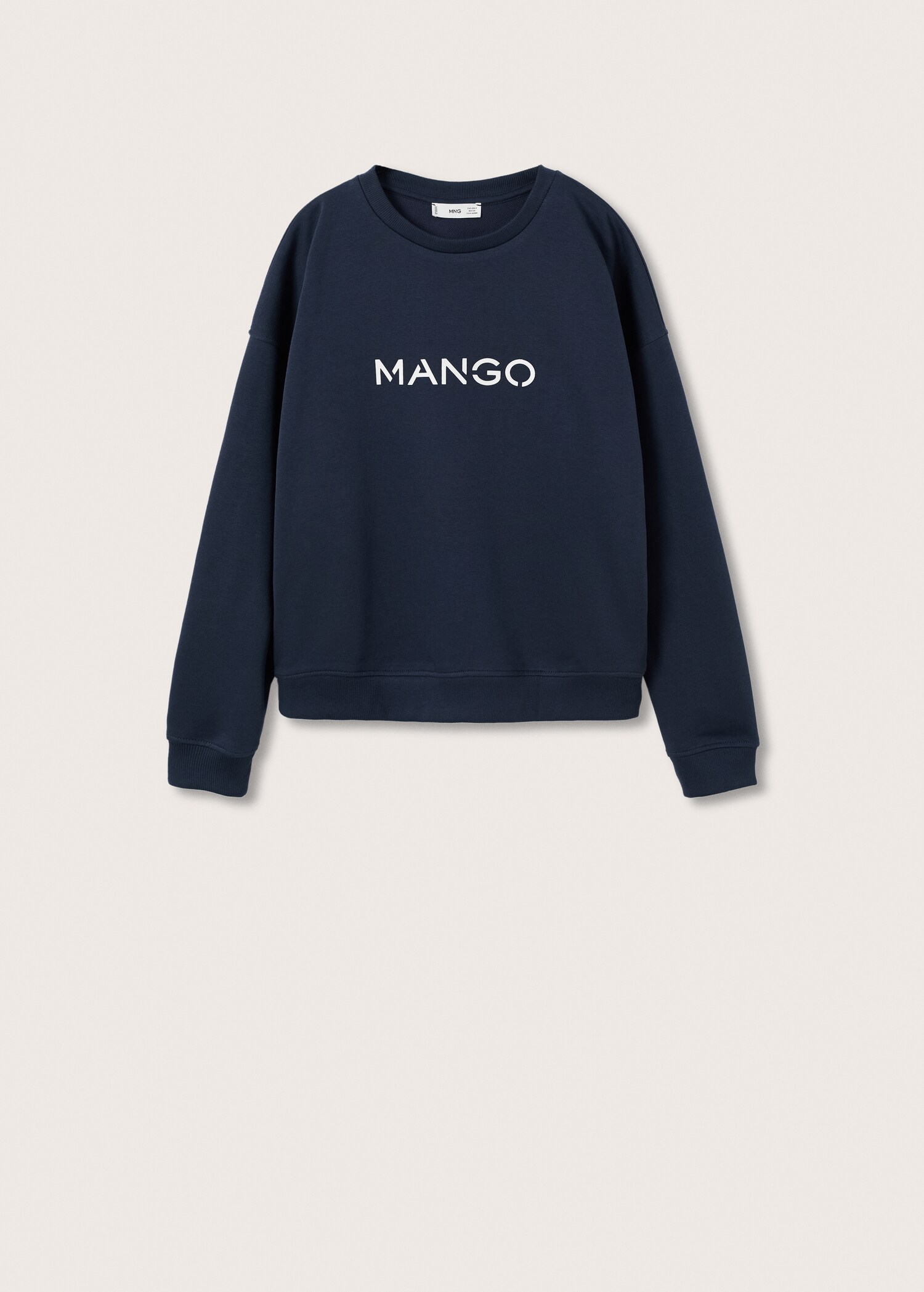 Logo cotton sweatshirt - Article without model