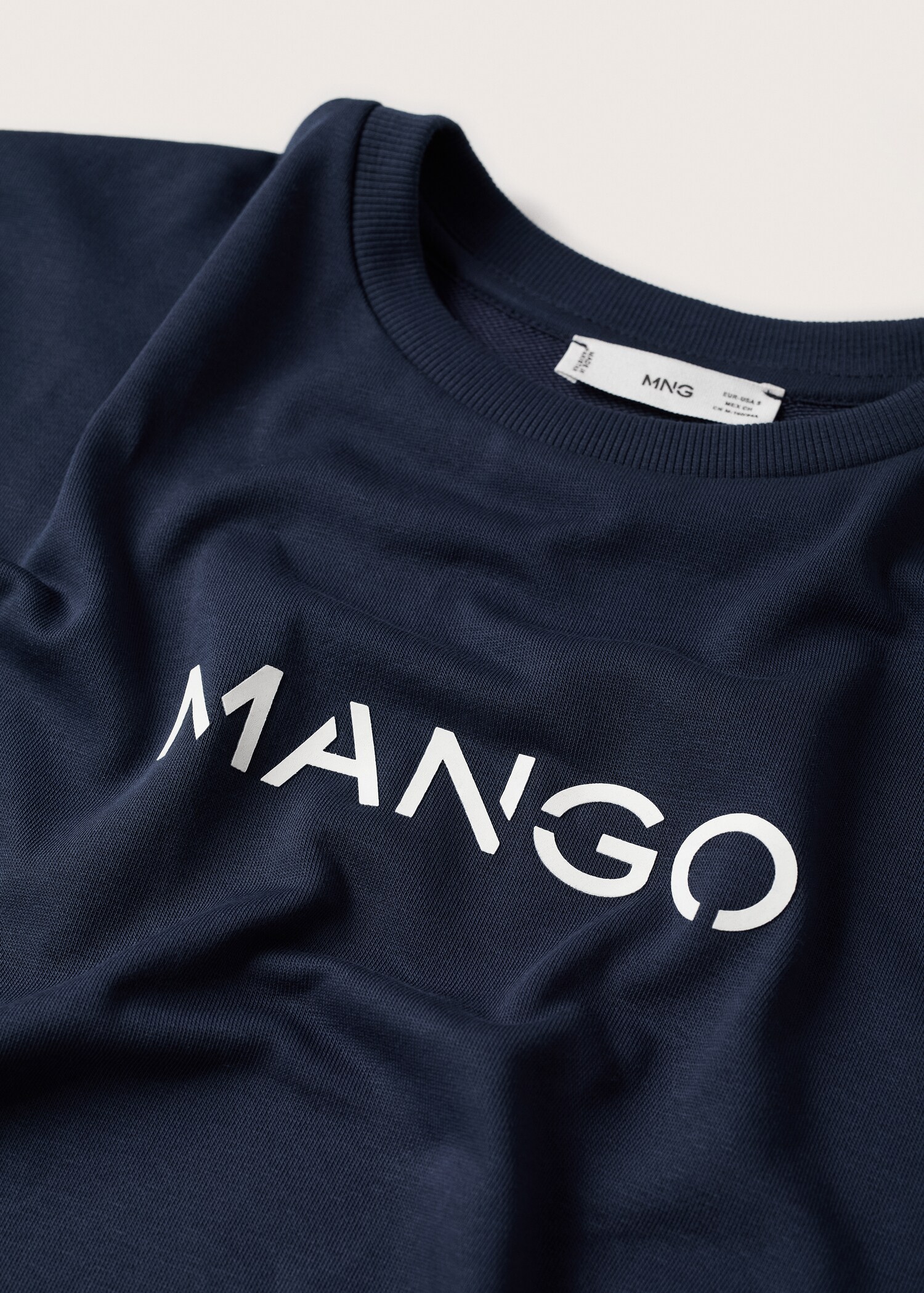 Logo cotton sweatshirt - Details of the article 8