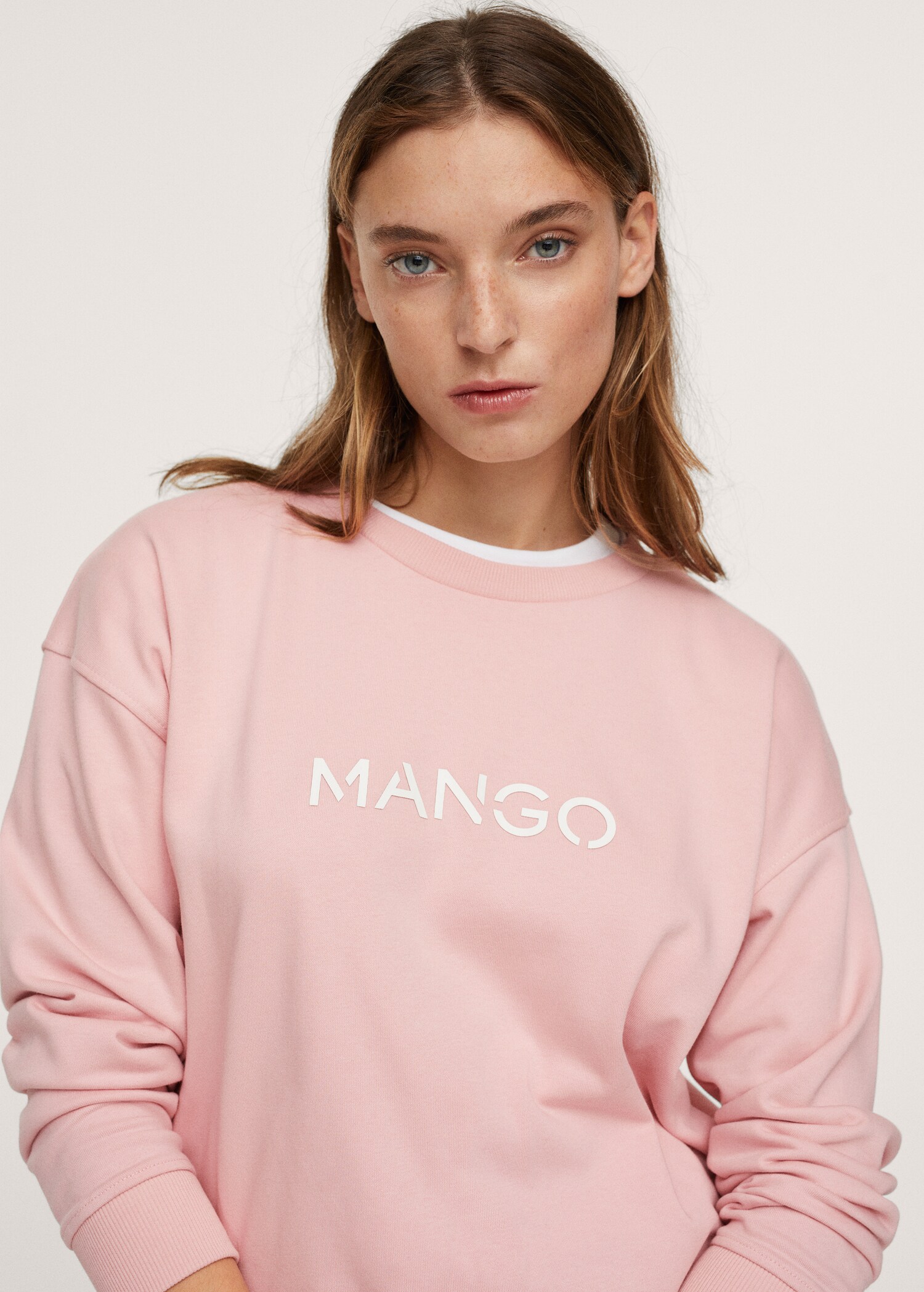 Logo cotton sweatshirt - Details of the article 1