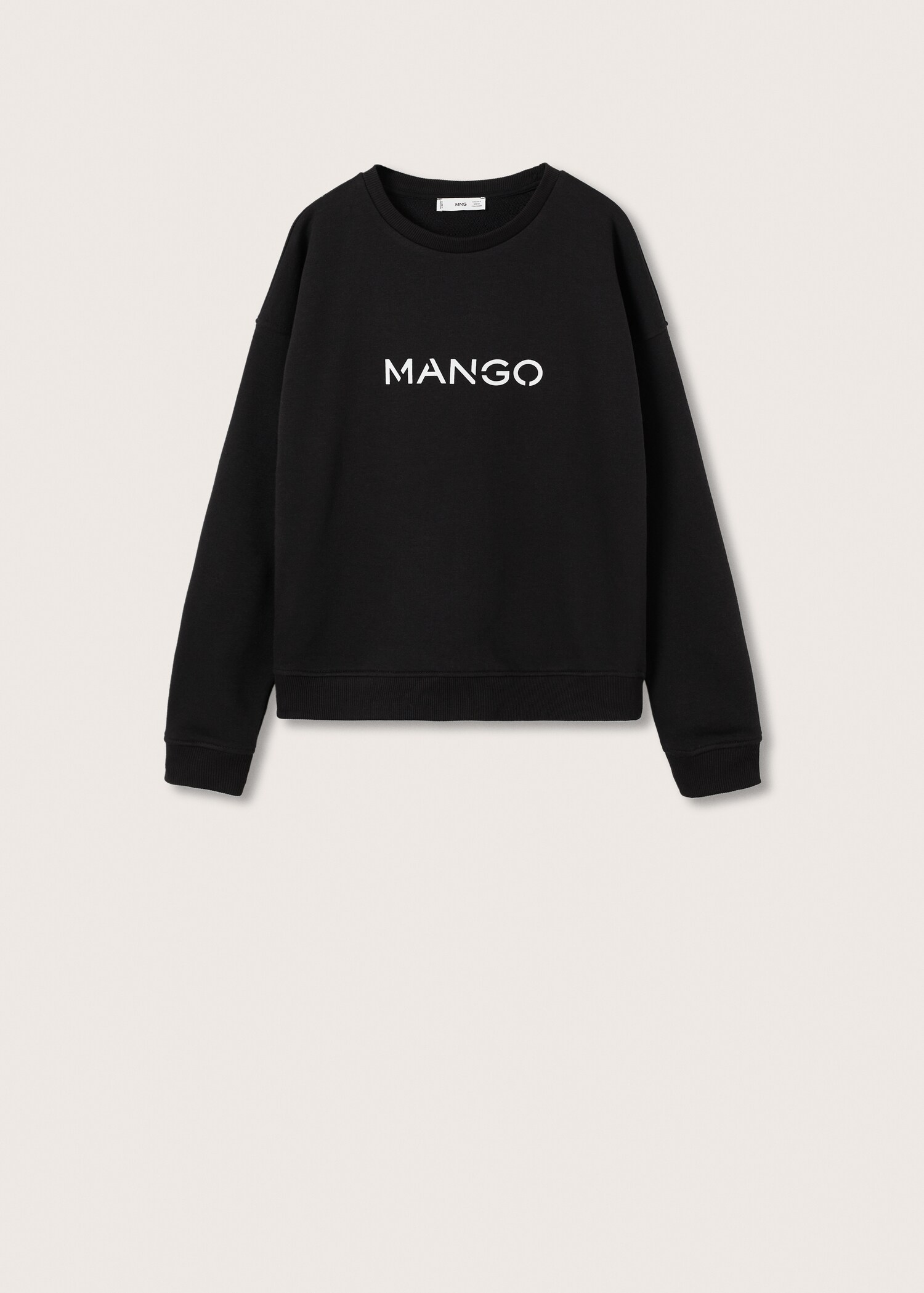 Logo cotton sweatshirt - Article without model