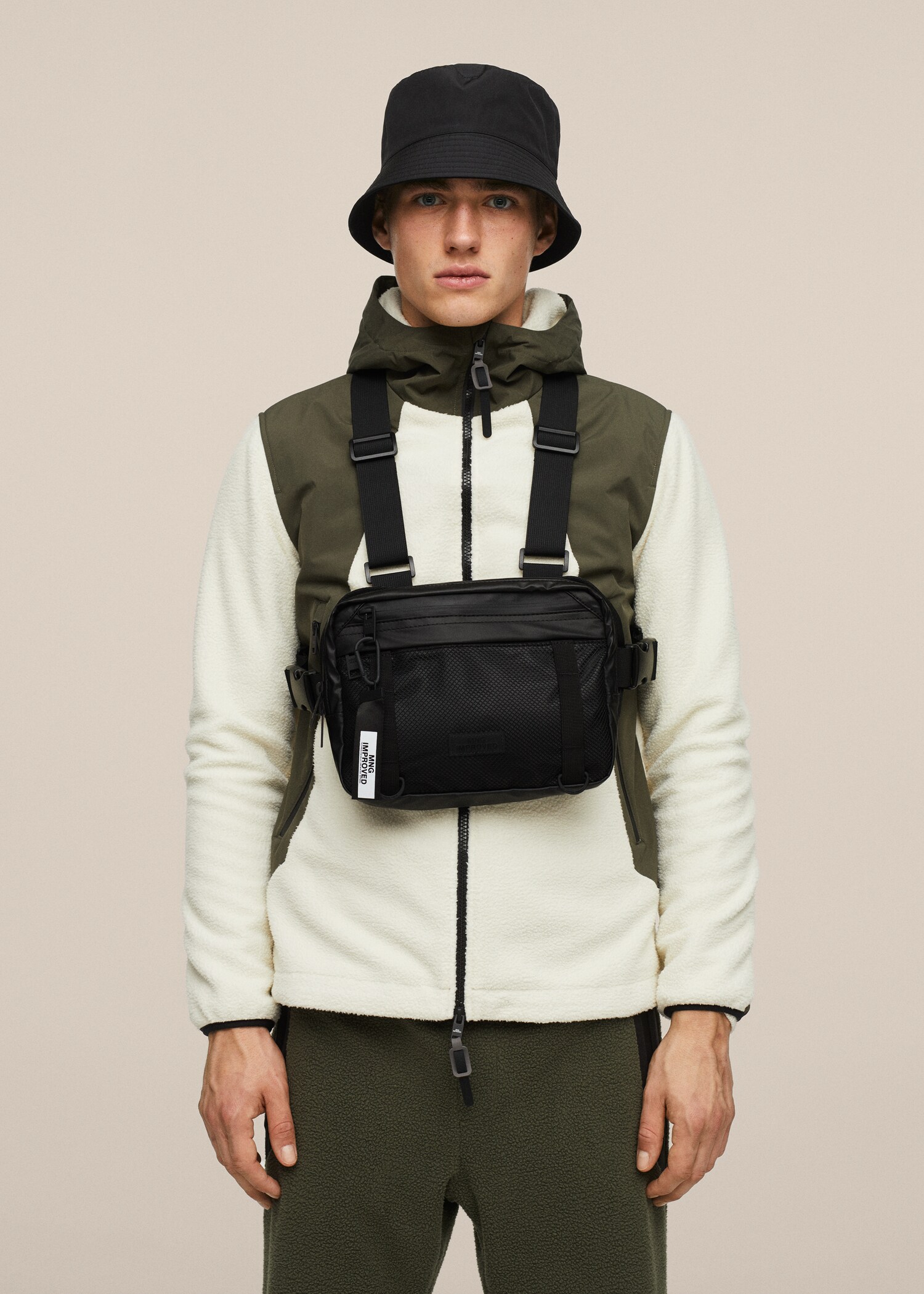 Bolso multifunción desmontable - Plano medio