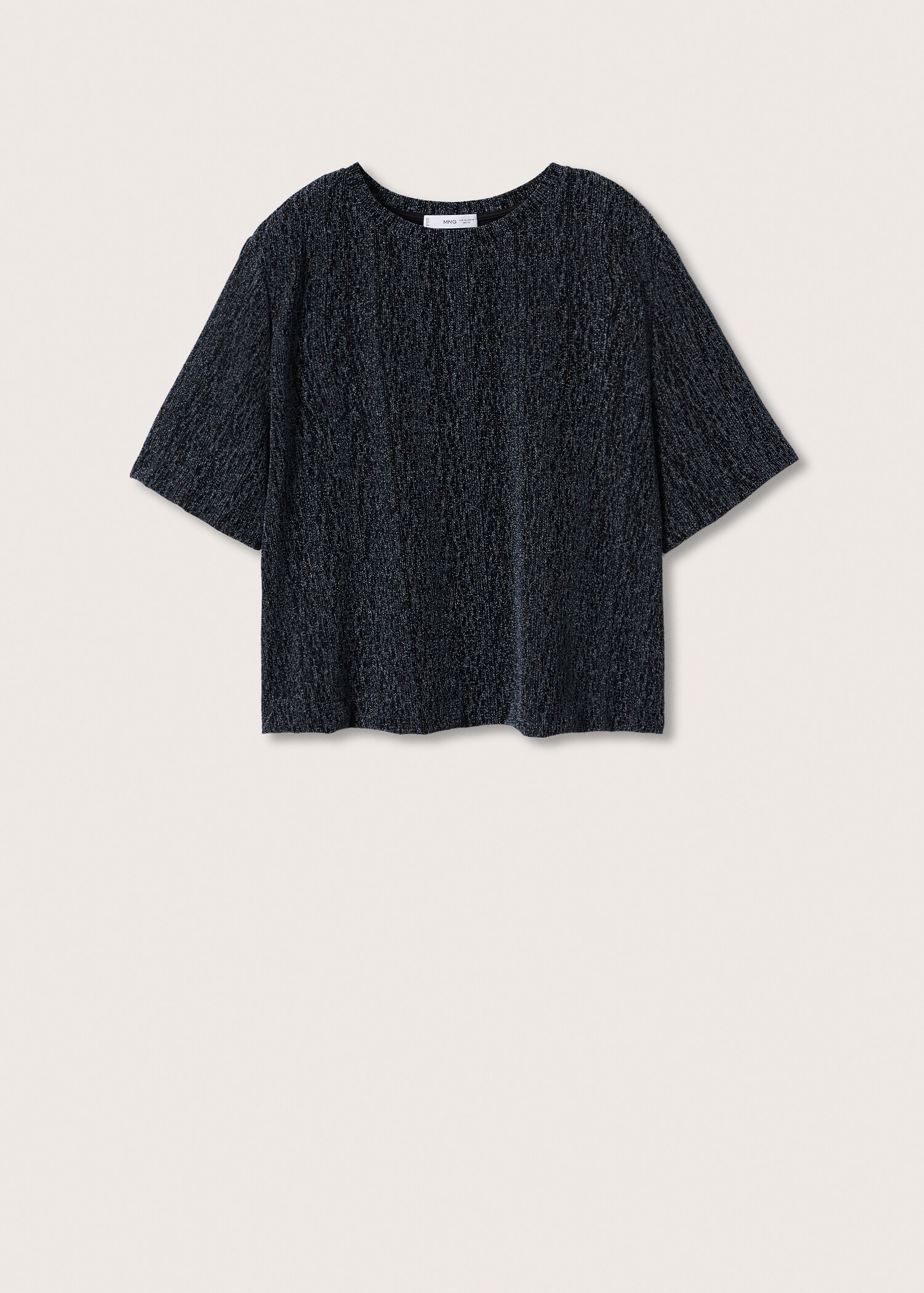 Camiseta punto lúrex  - Artículo sin modelo