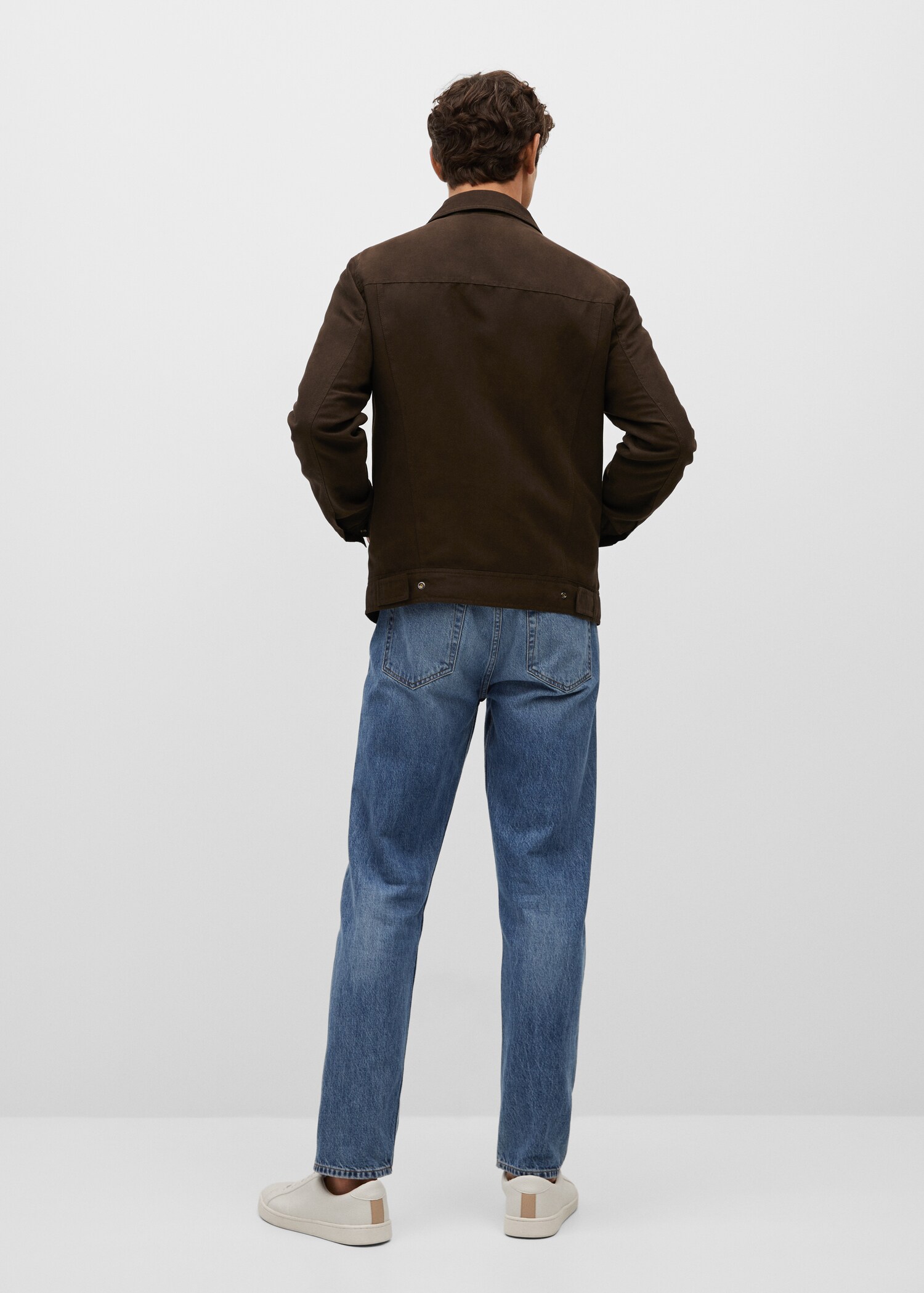 Chaqueta efecto ante - Reverso del artículo