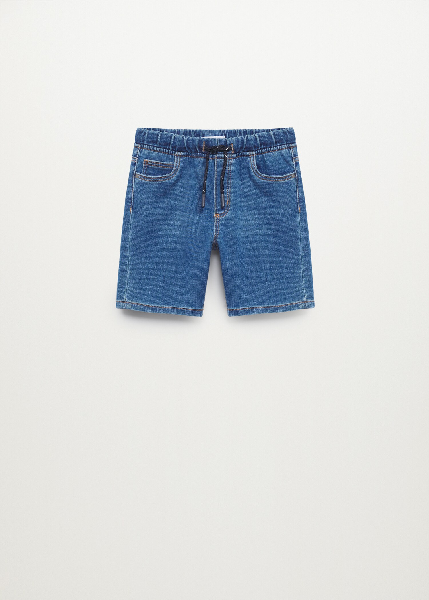 Bermudas denim cintura elástica - Artículo sin modelo