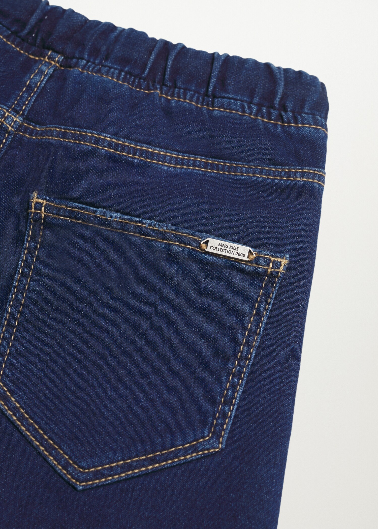 Bermudas denim cintura elástica - Detalle del artículo 8