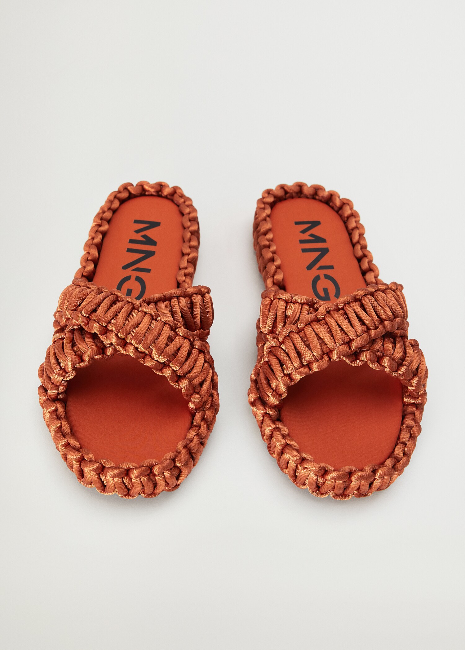 Fabric sandals with knots - Details of the article 3