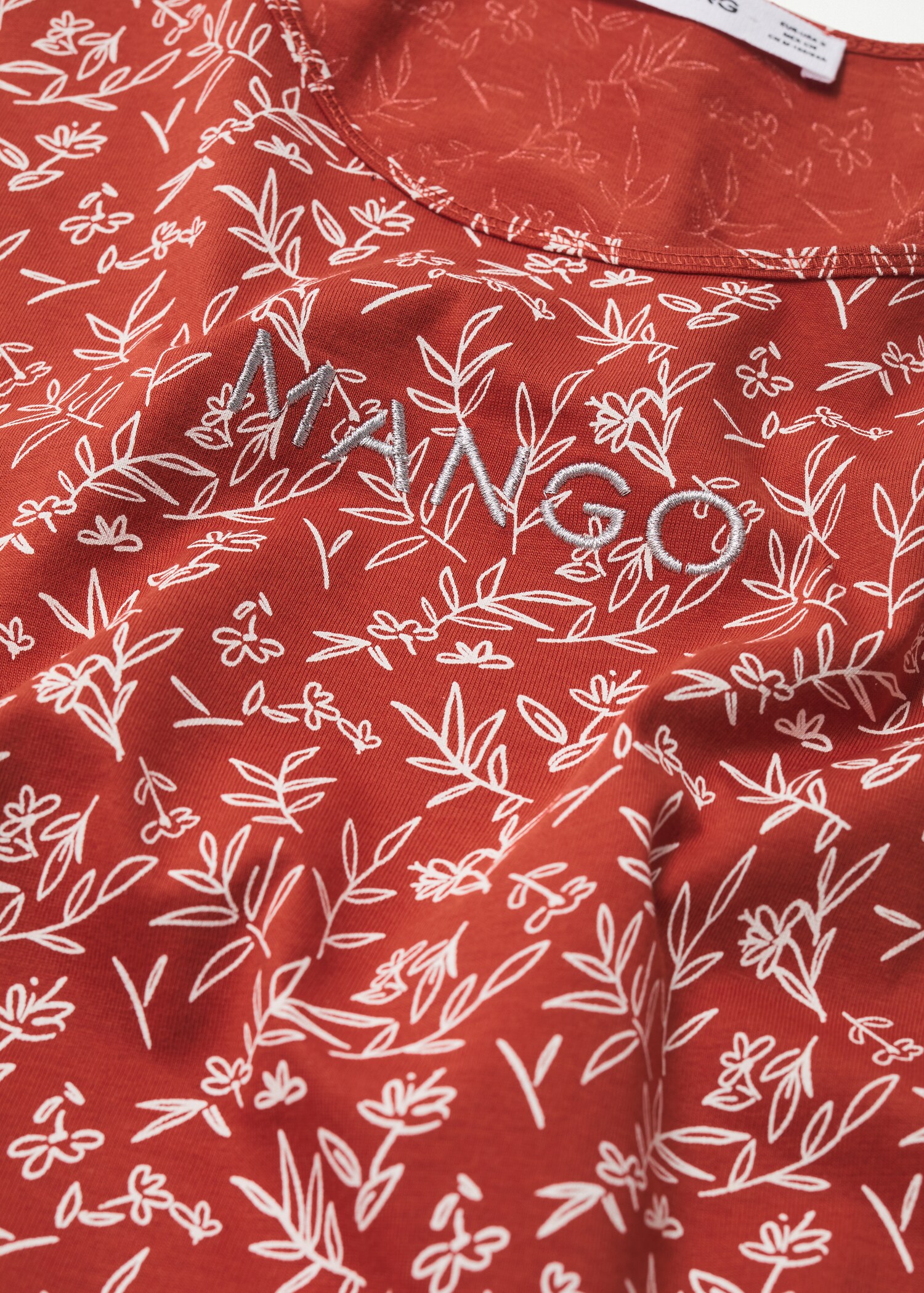 Camiseta algodón reciclado logo - Detalle del artículo 8