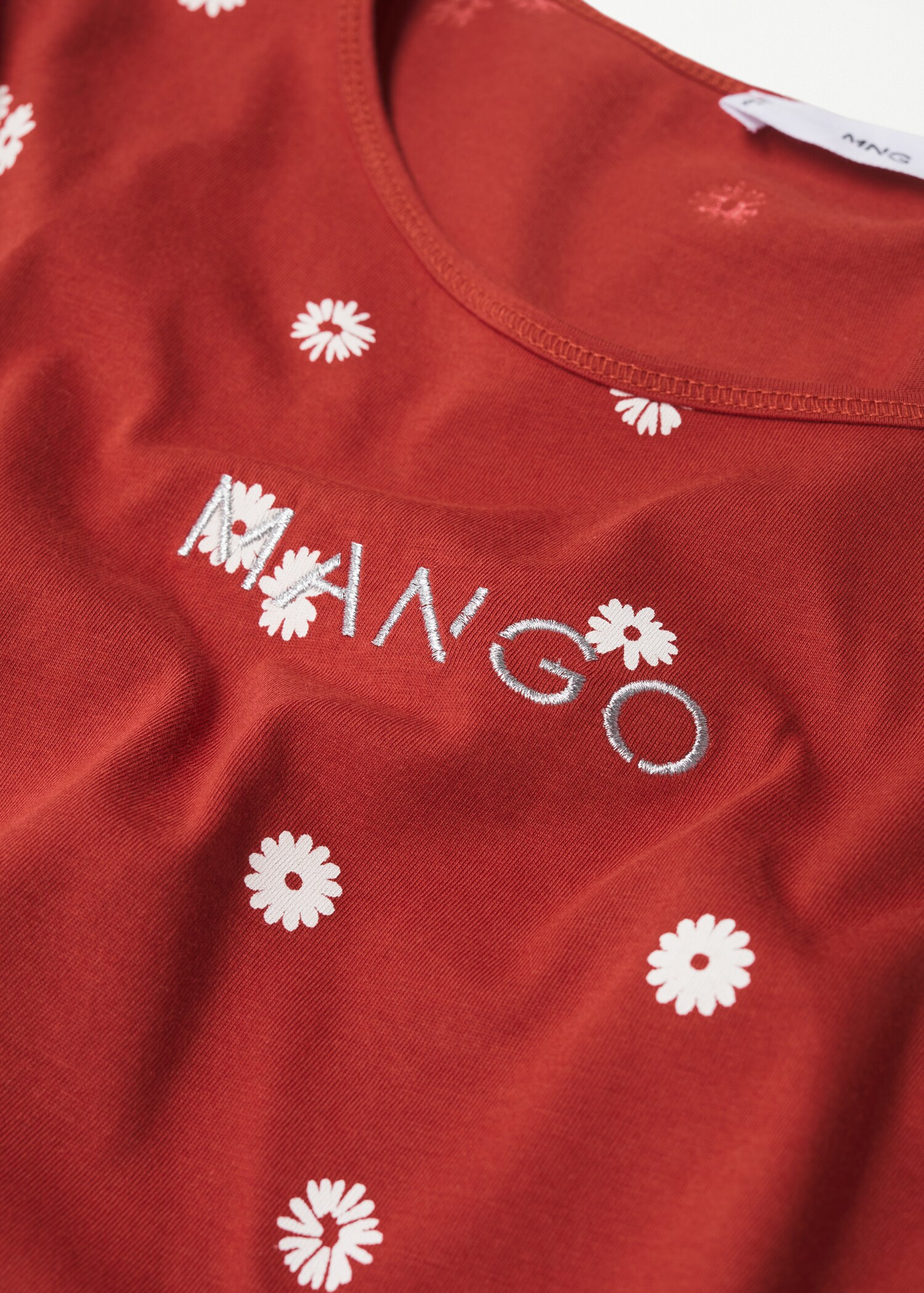 Camiseta algodón reciclado logo - Detalle del artículo 8