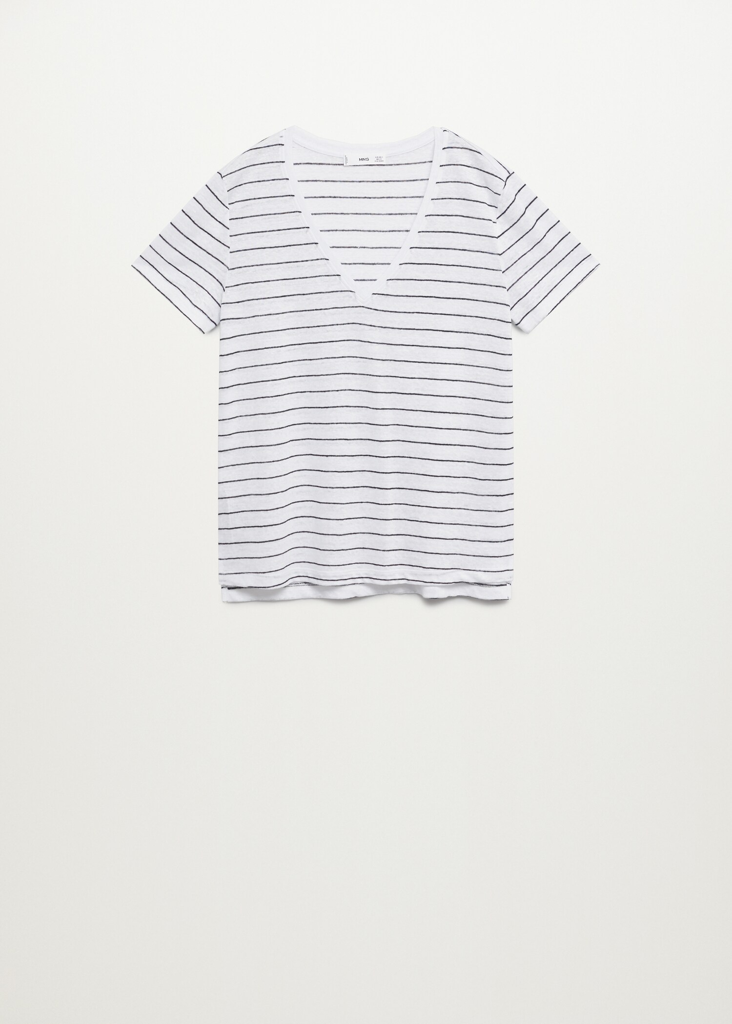 100% linen t-shirt - Article without model
