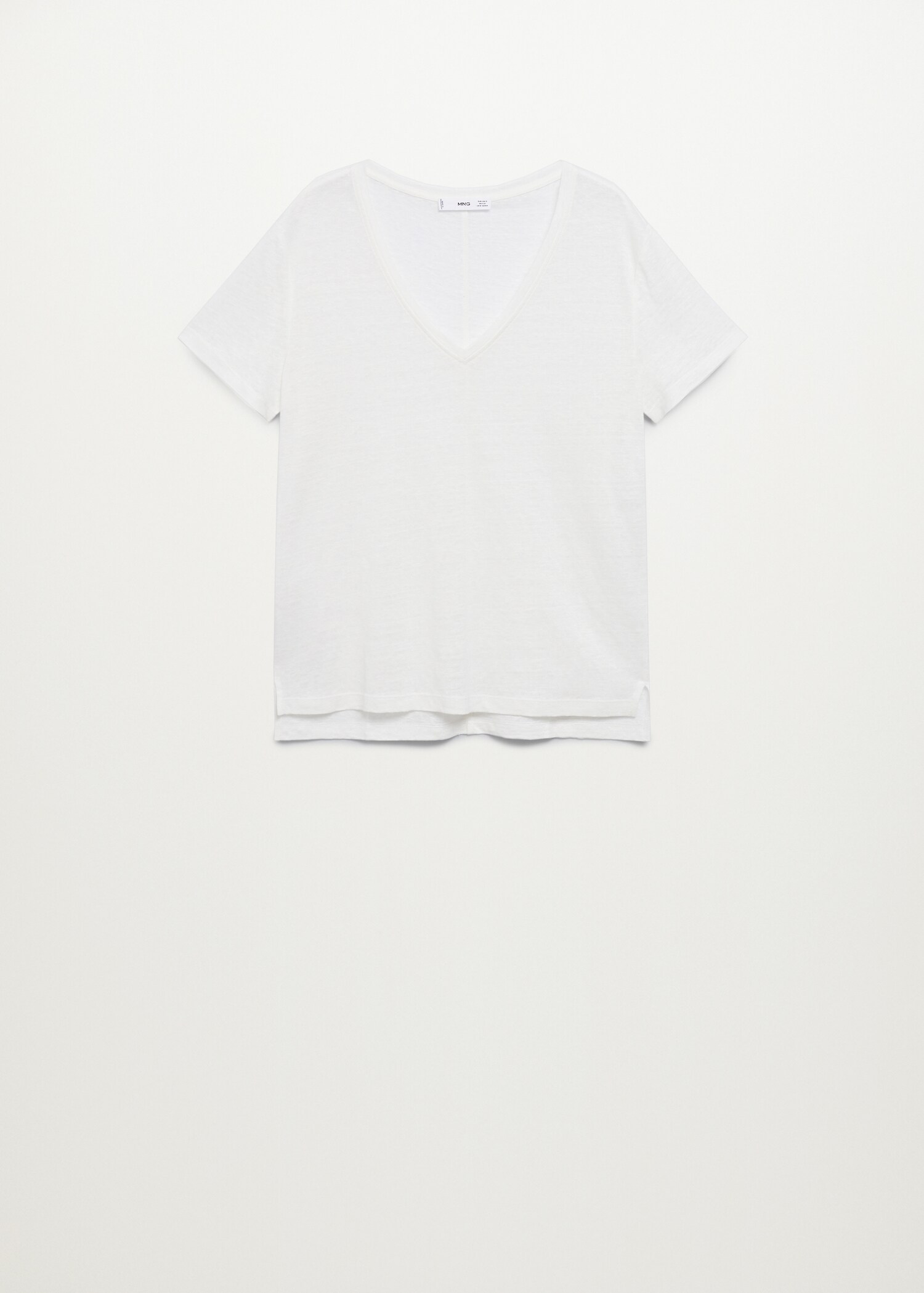 100% linen t-shirt - Article without model