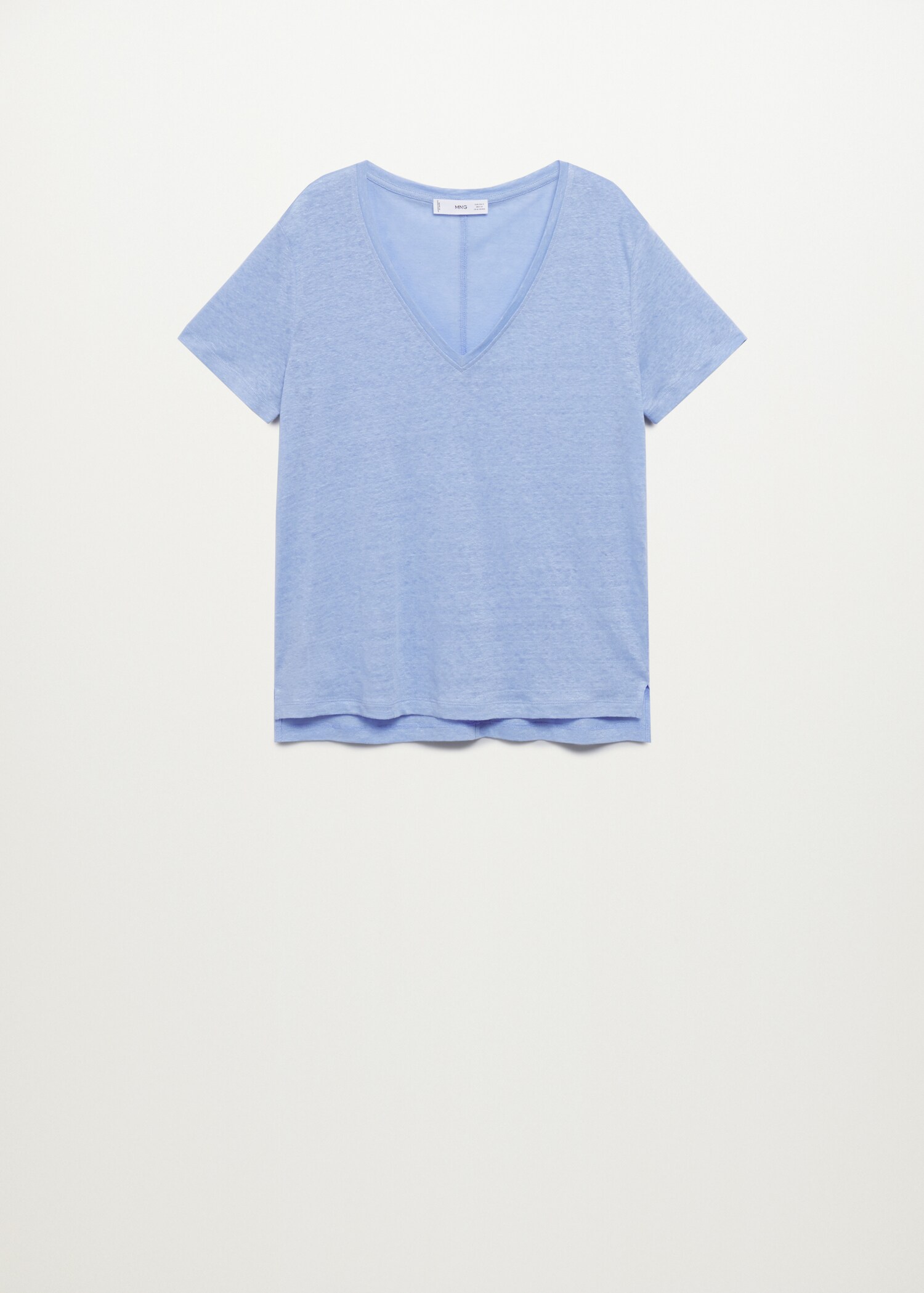 100% linen t-shirt - Article without model