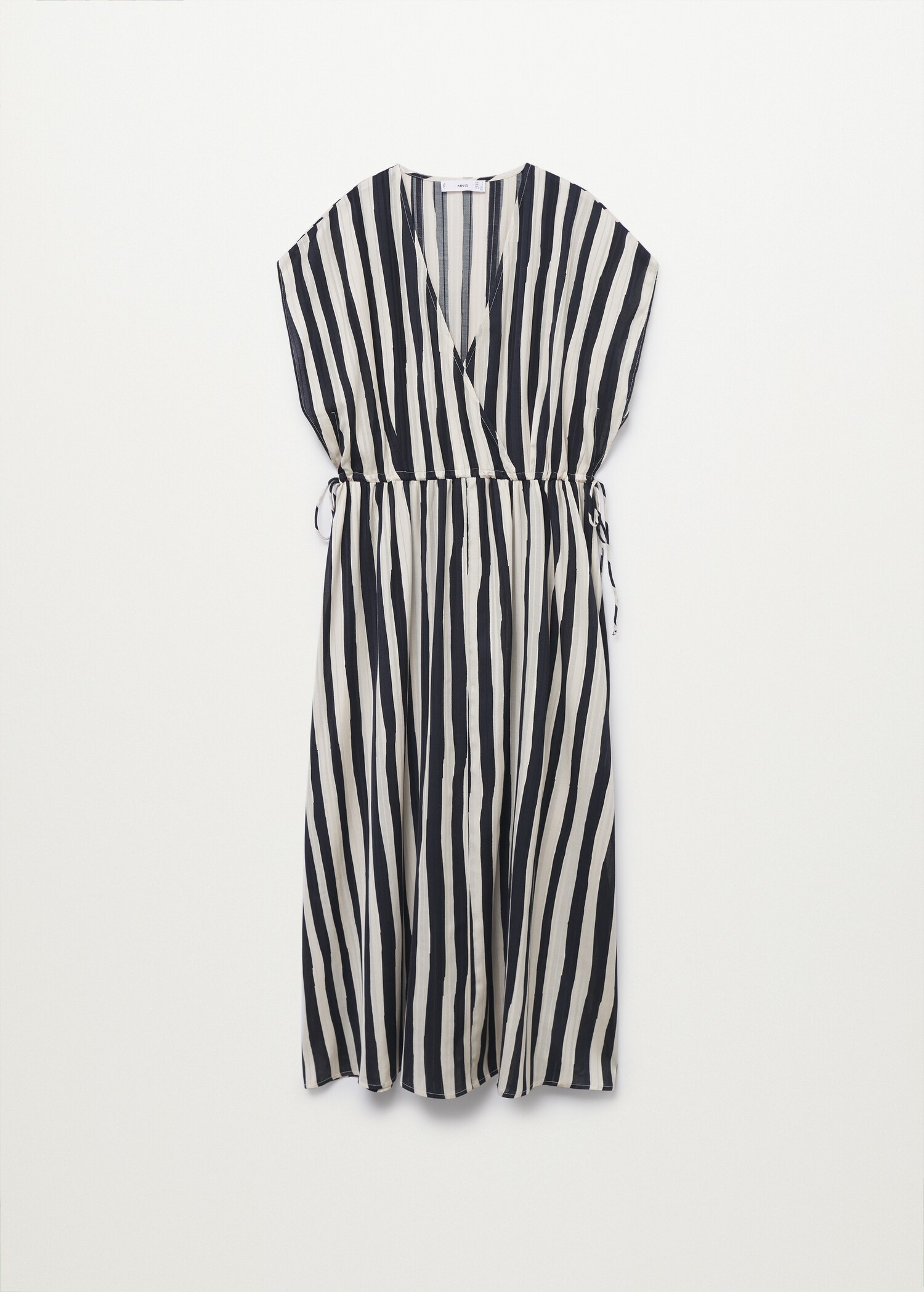 Striped flared dress - Article without model