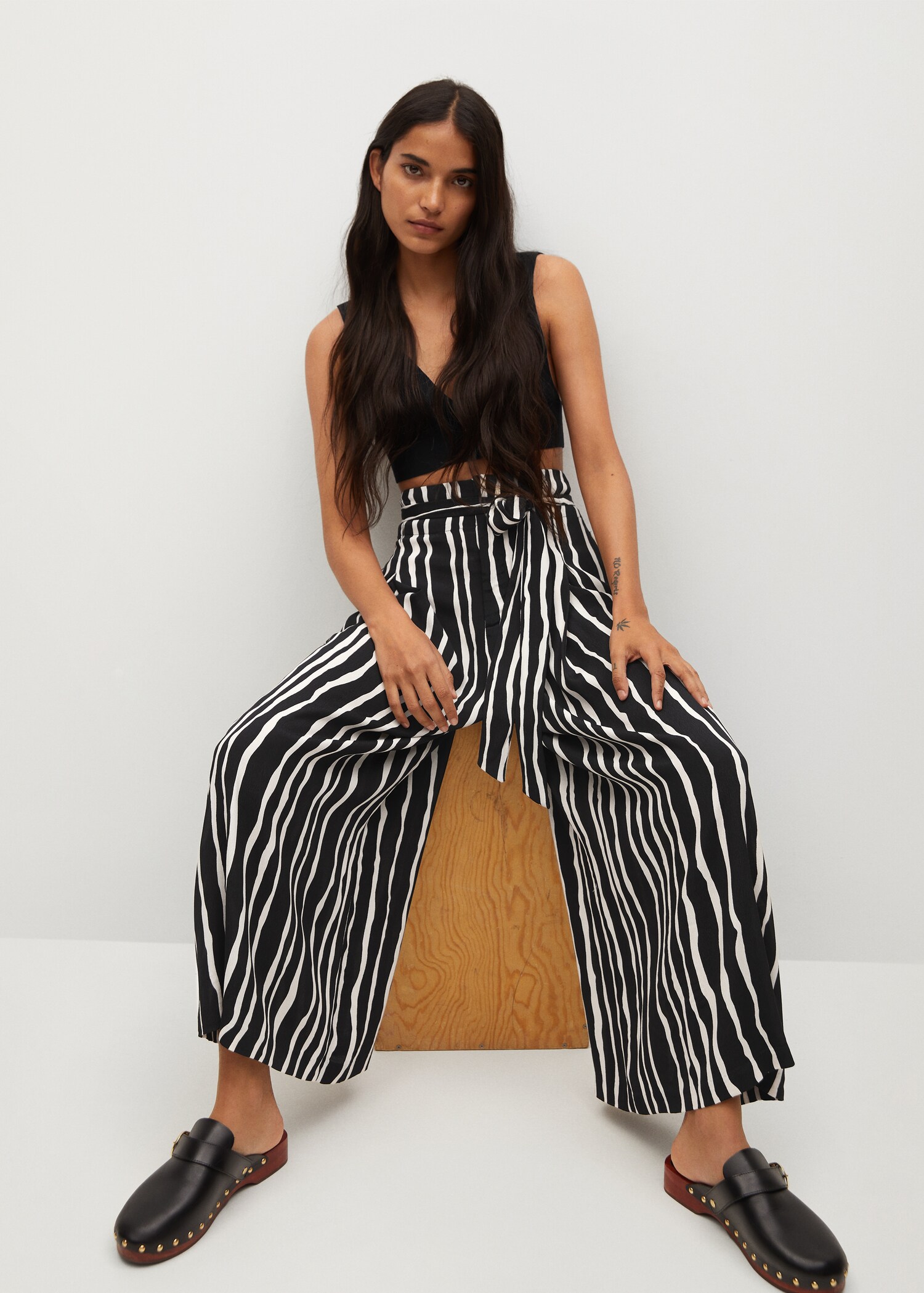 Pantalón culotte estampado - Detalle del artículo 2