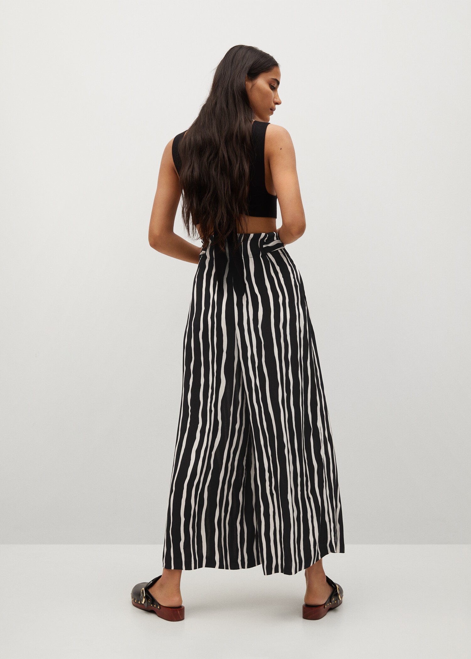 Pantalón culotte estampado - Reverso del artículo