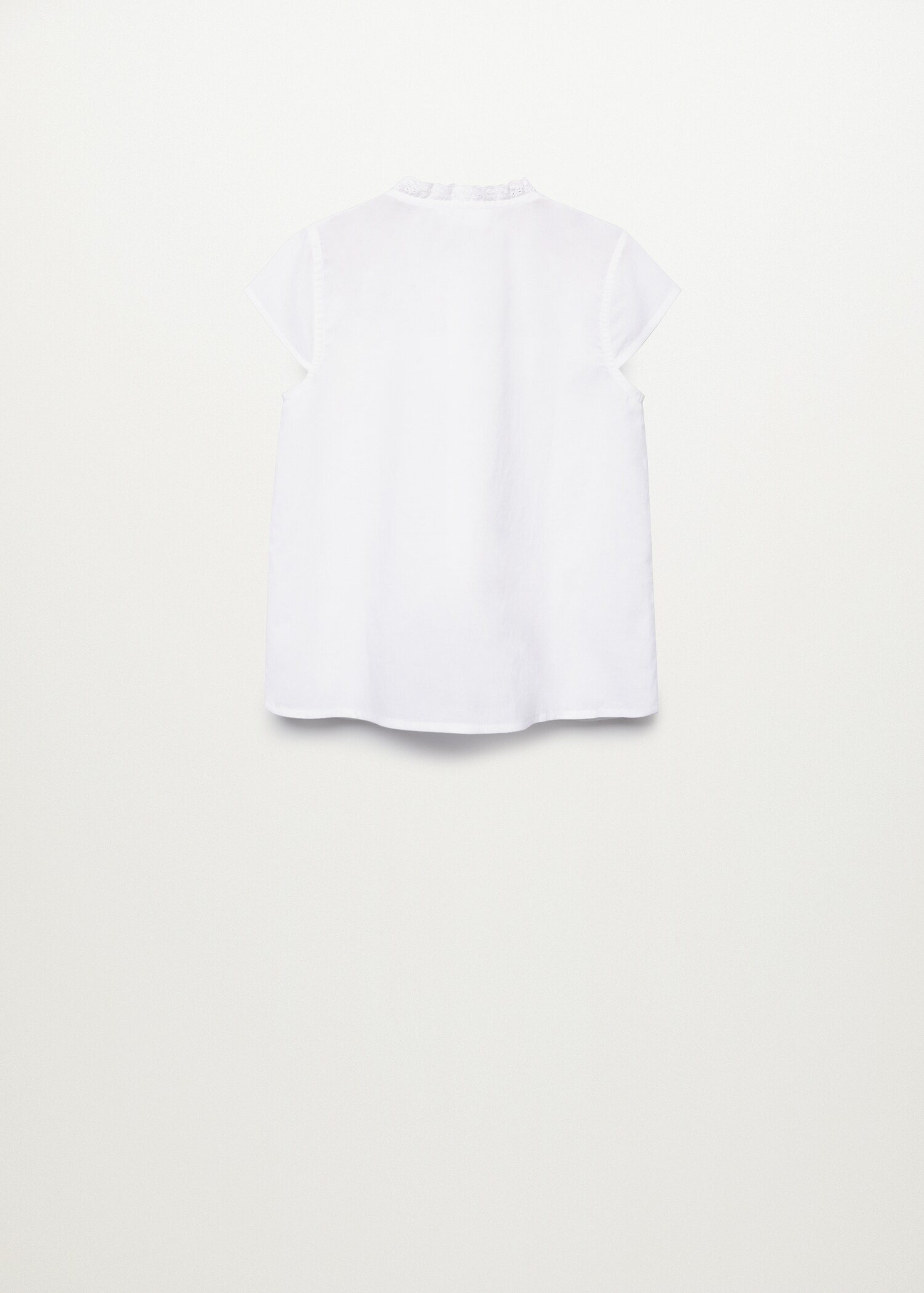 Blusa algodón bordado suizo - Reverso del artículo