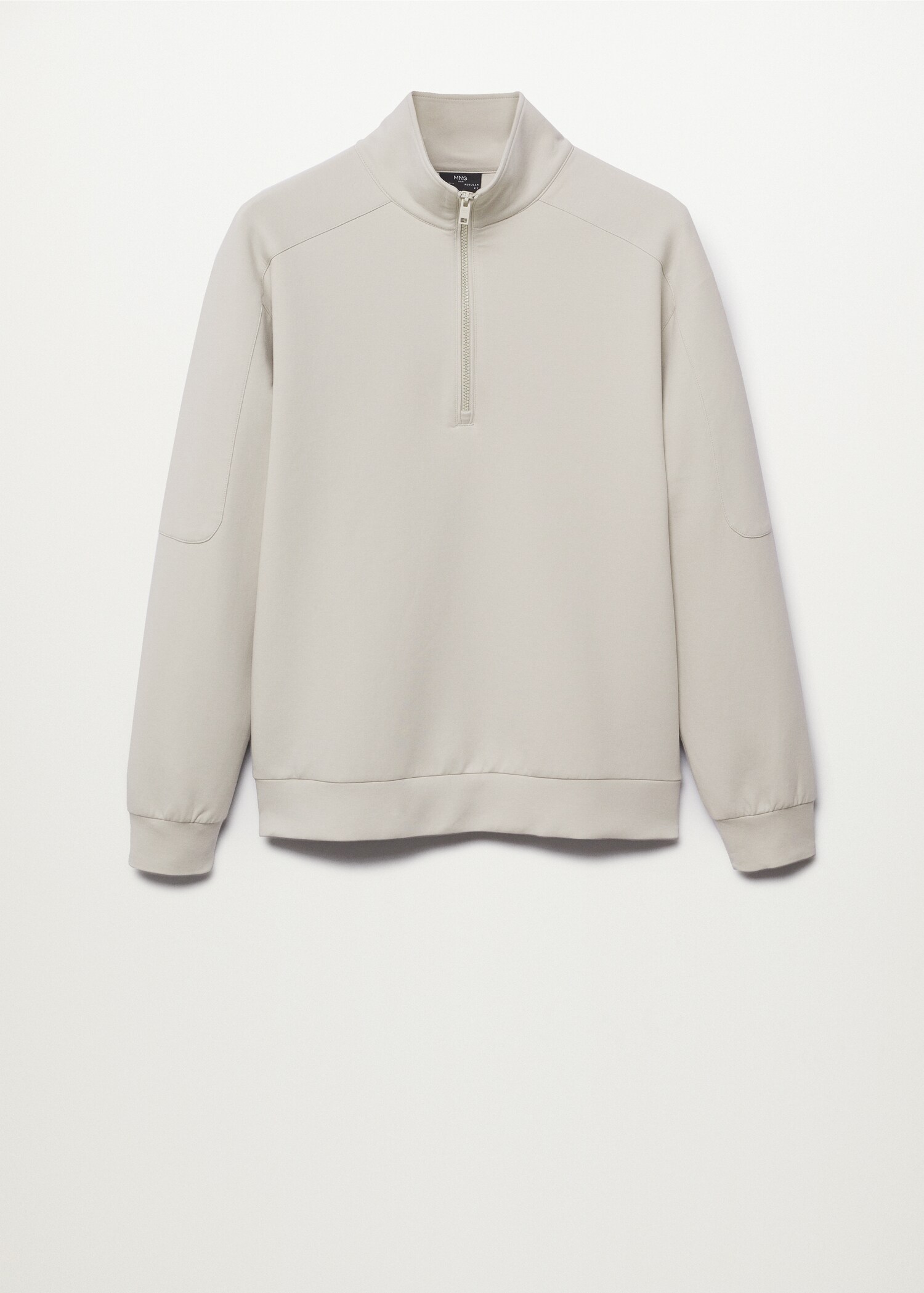 Sudadera algodón cuello cremallera - Artículo sin modelo