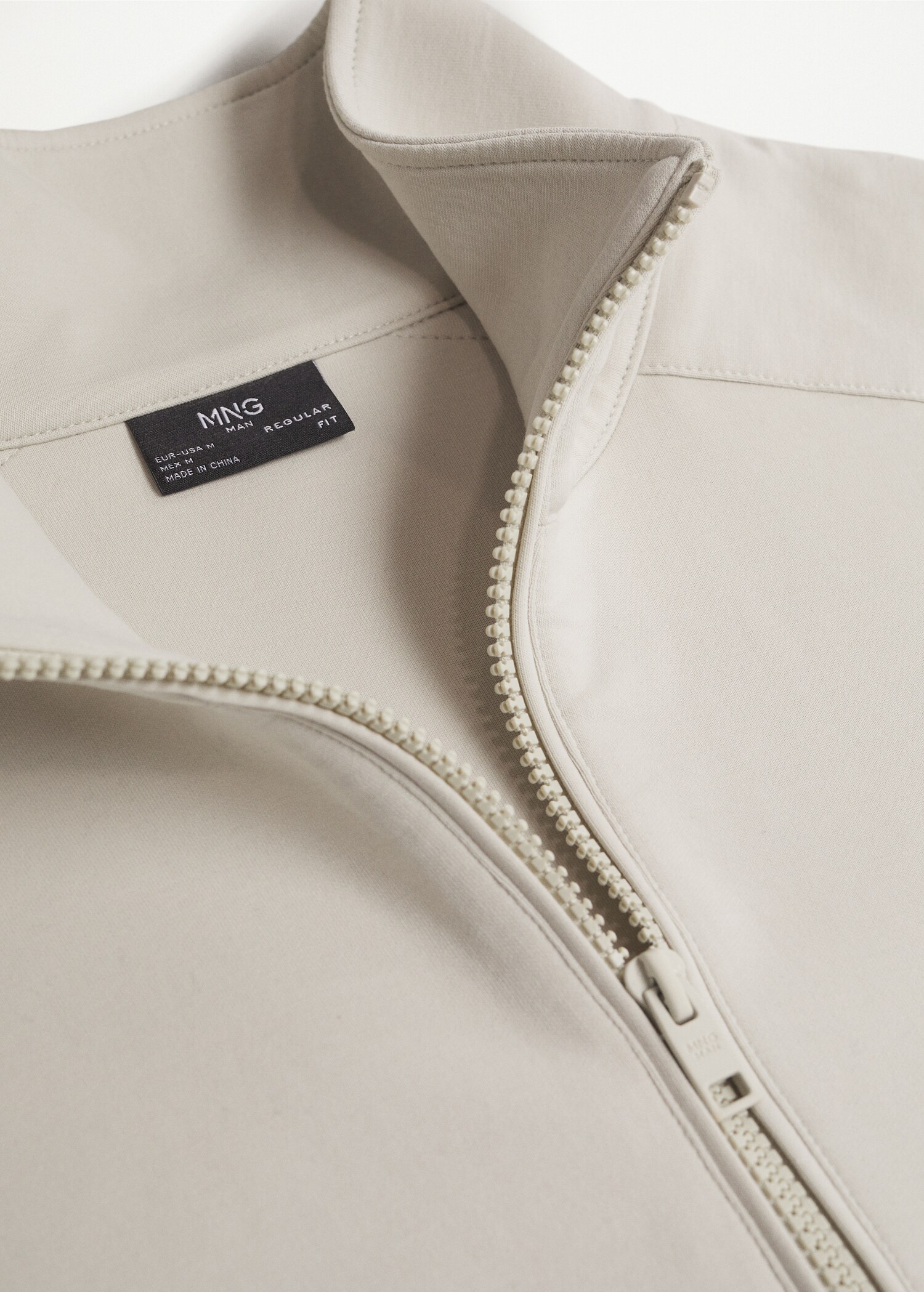 Sudadera algodón cuello cremallera - Detalle del artículo 8