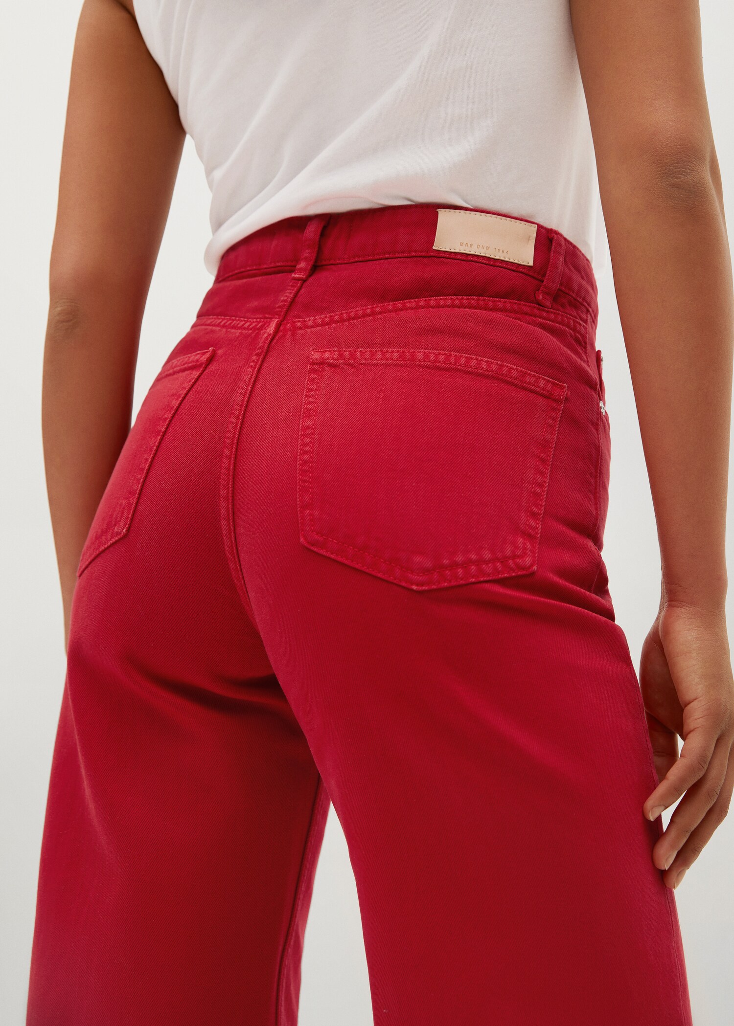 Jeans rectos tiro alto - Detalle del artículo 3