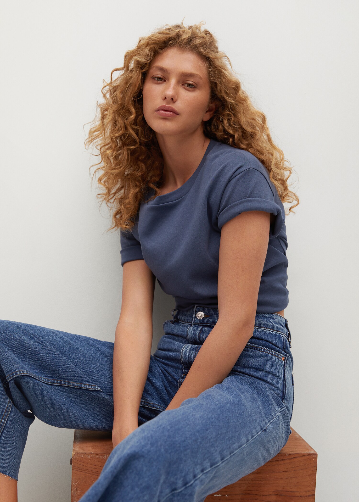 Jupe-culotte jean taille haute - Détail de l'article 4