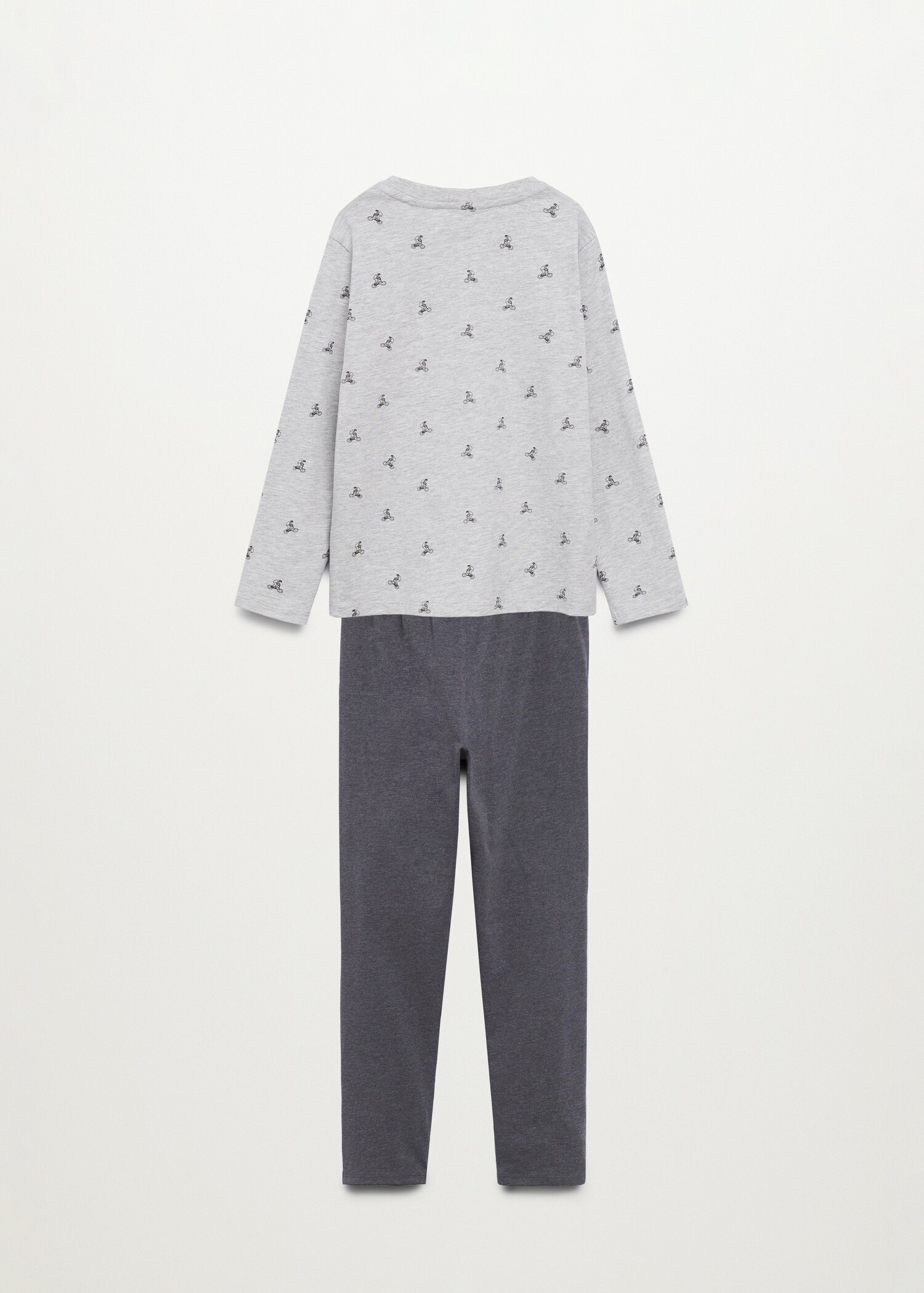 Pijama largo algodón - Reverso del artículo