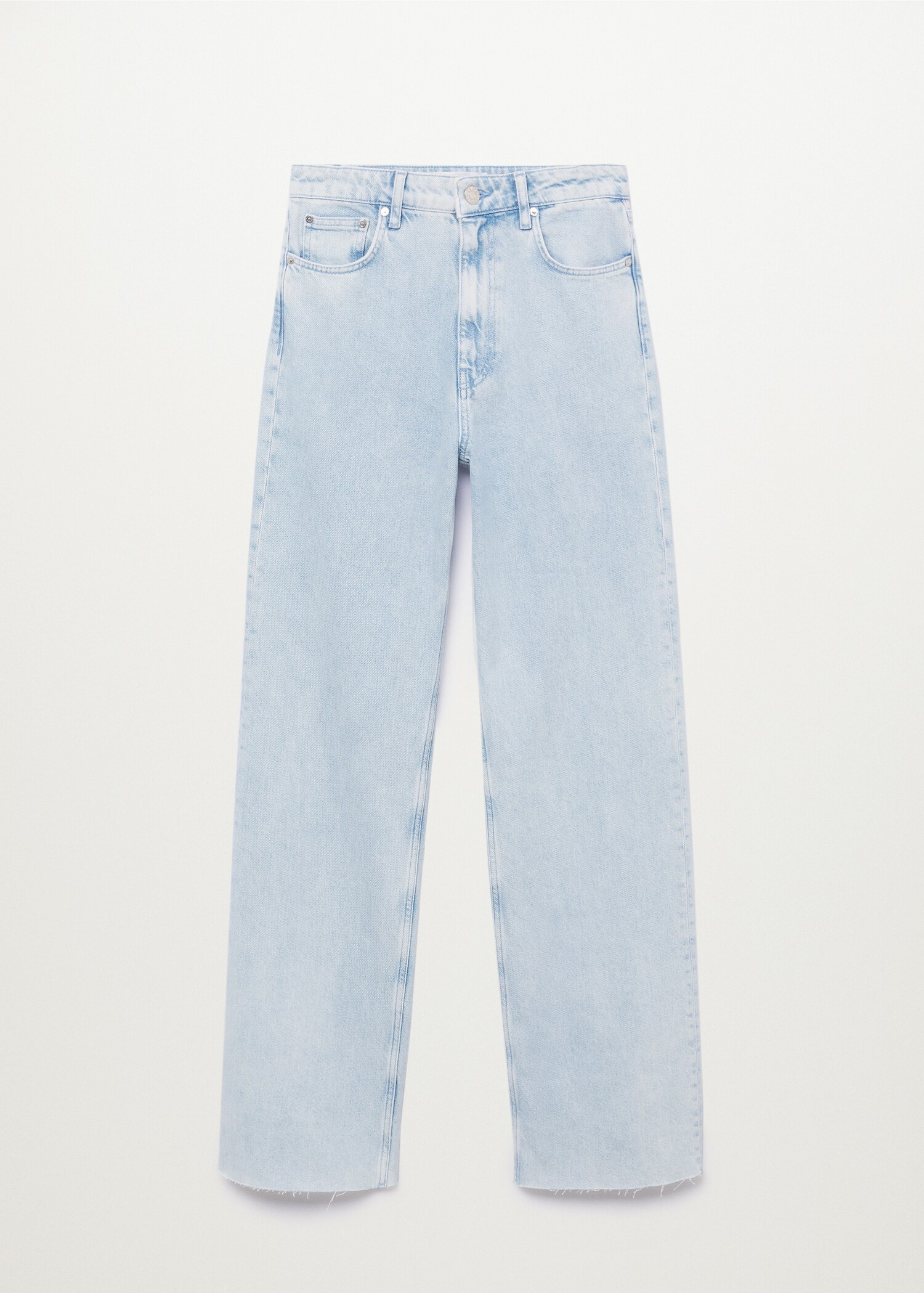 Jeans rectos tiro alto - Artículo sin modelo