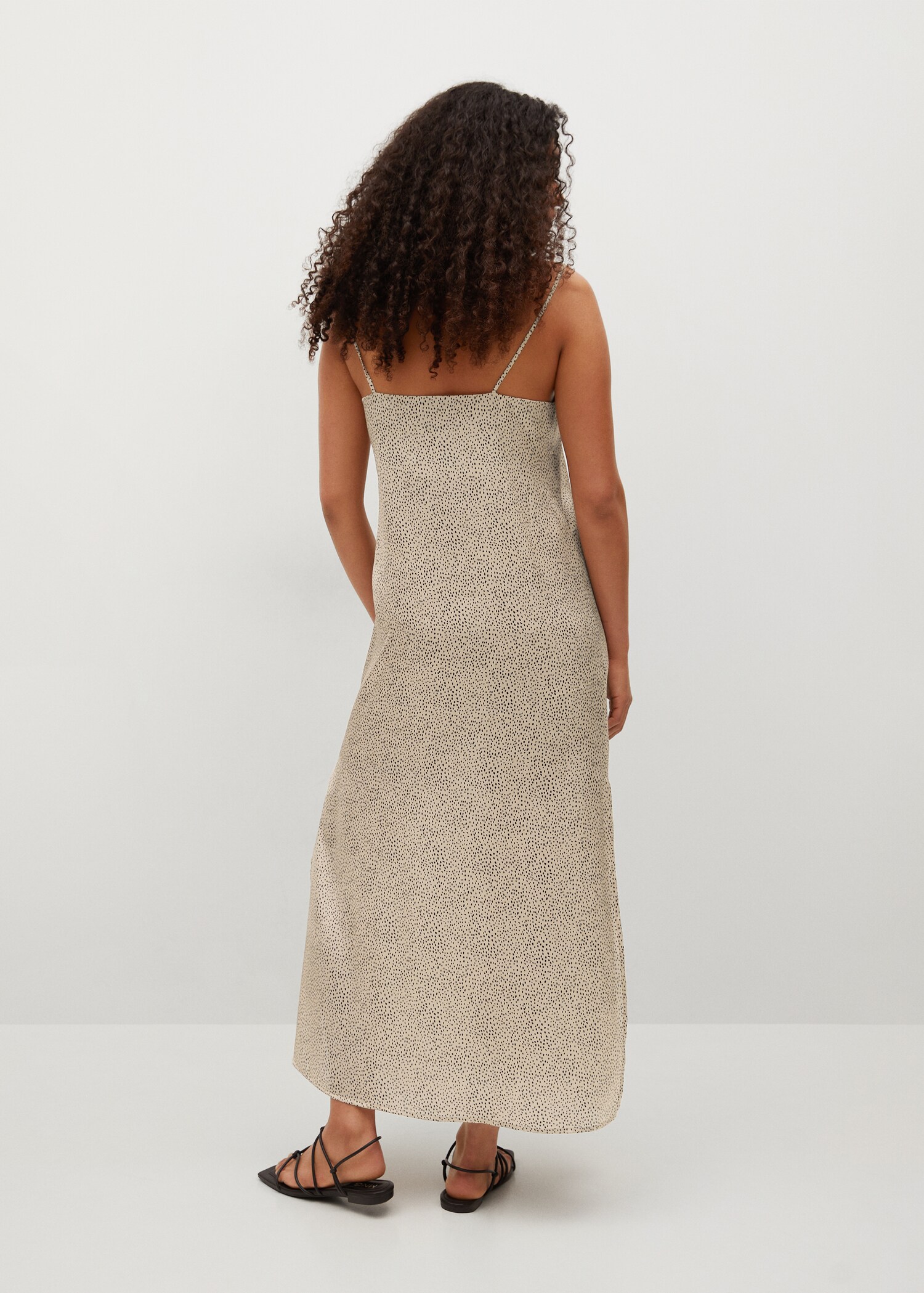 Printed camisole dress - Reverse of the article