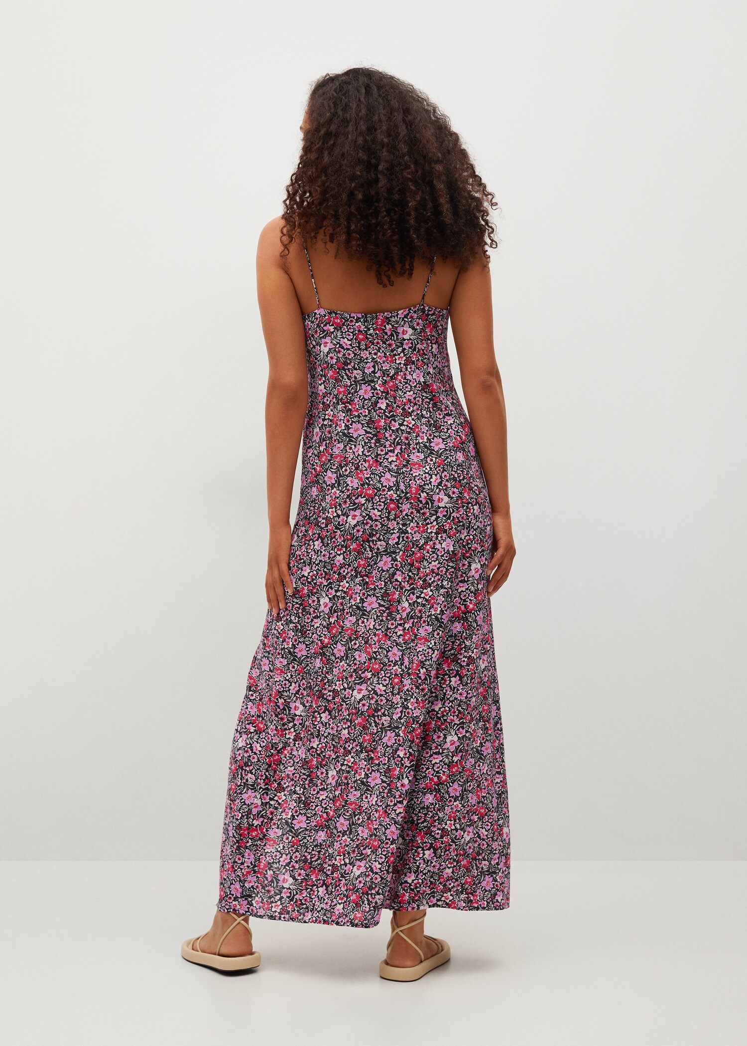 Vestido lencero estampado - Reverso del artículo