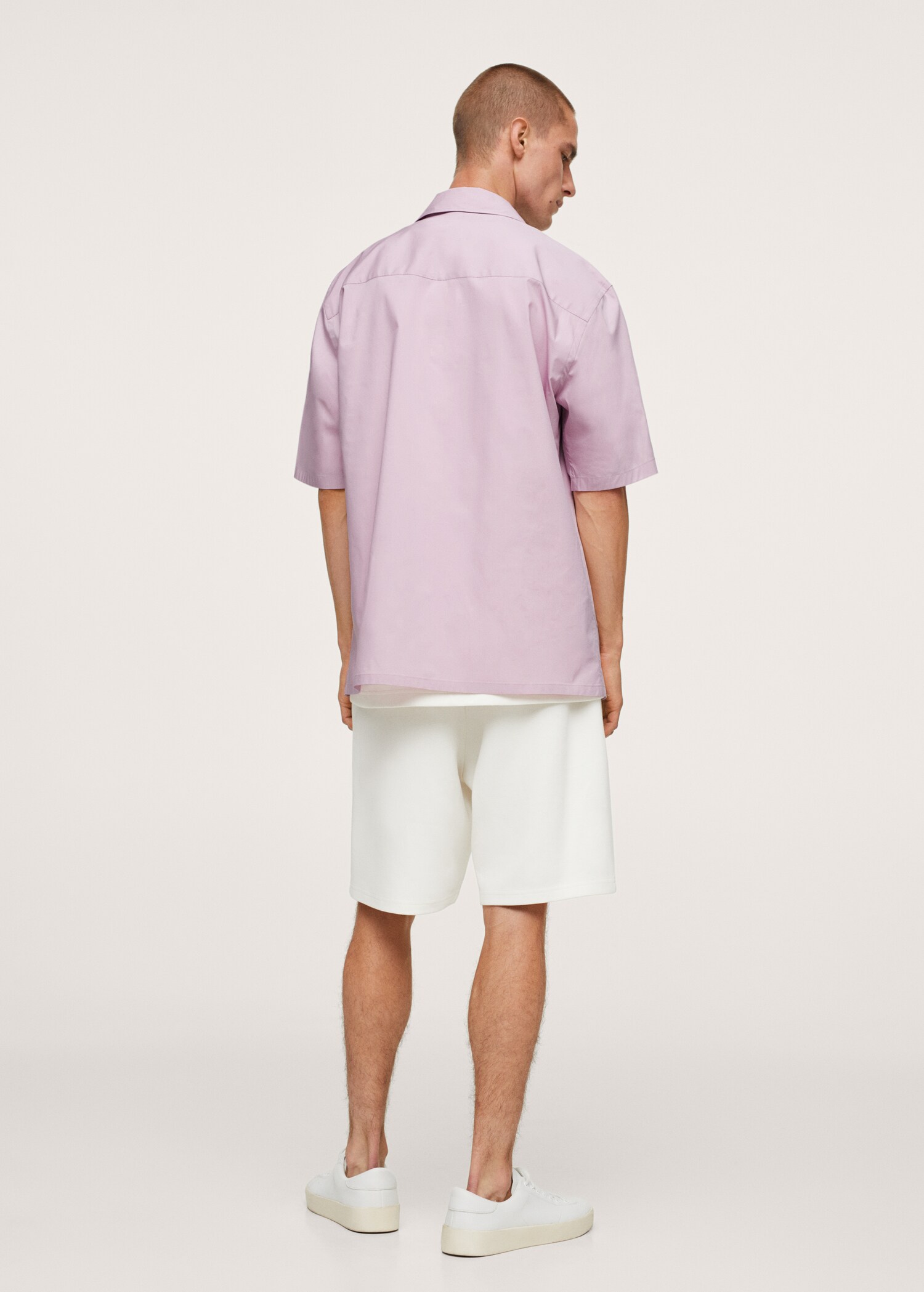 Relaxed-fit shirt with pockets - Reverse of the article