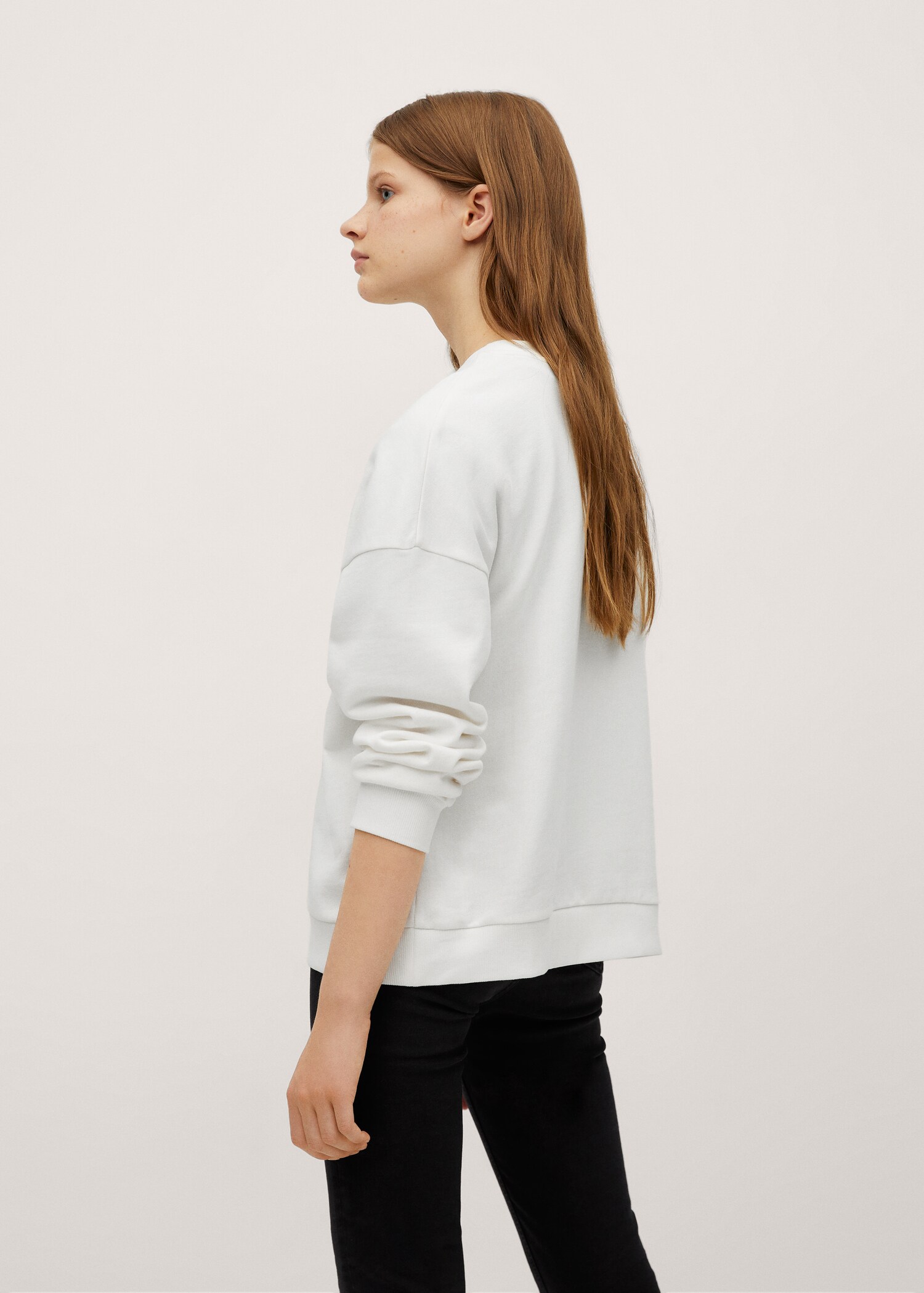 Mikina oversize s nápisem - Detail zboží 3