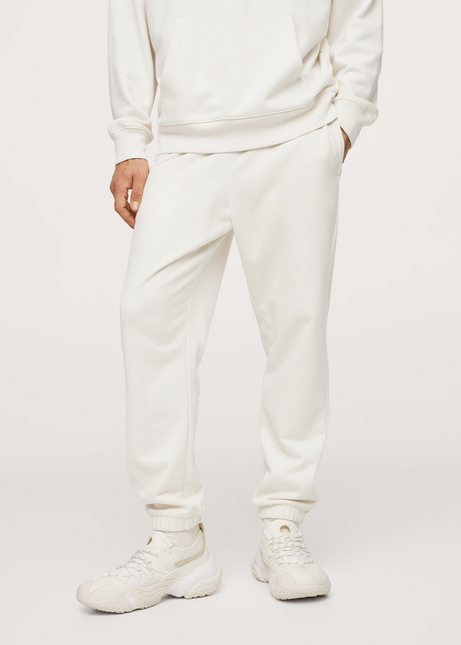 Pantalón jogger algodón - Plano medio