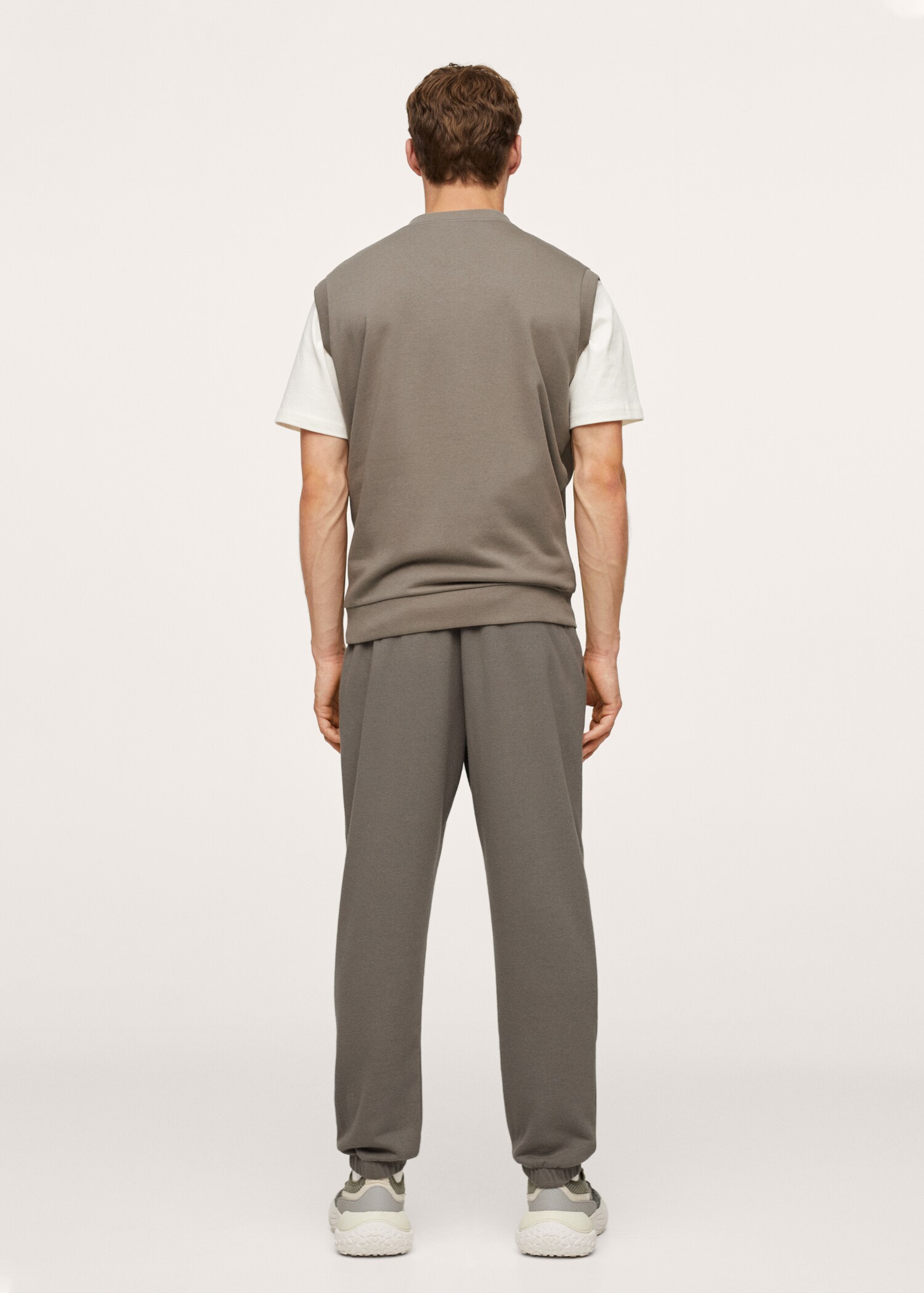 Pantalón jogger algodón - Reverso del artículo