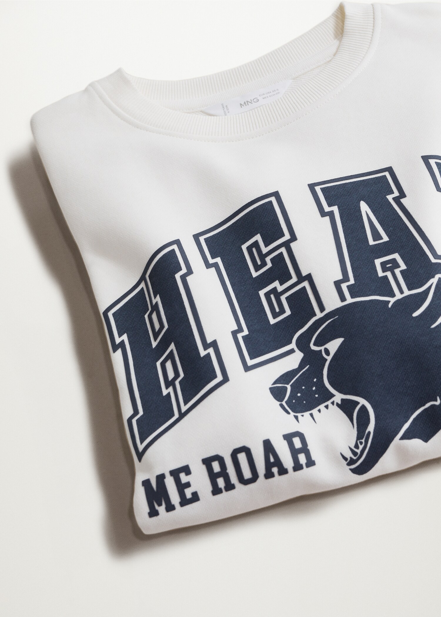 Sudadera mensaje estampado - Detalle del artículo 8