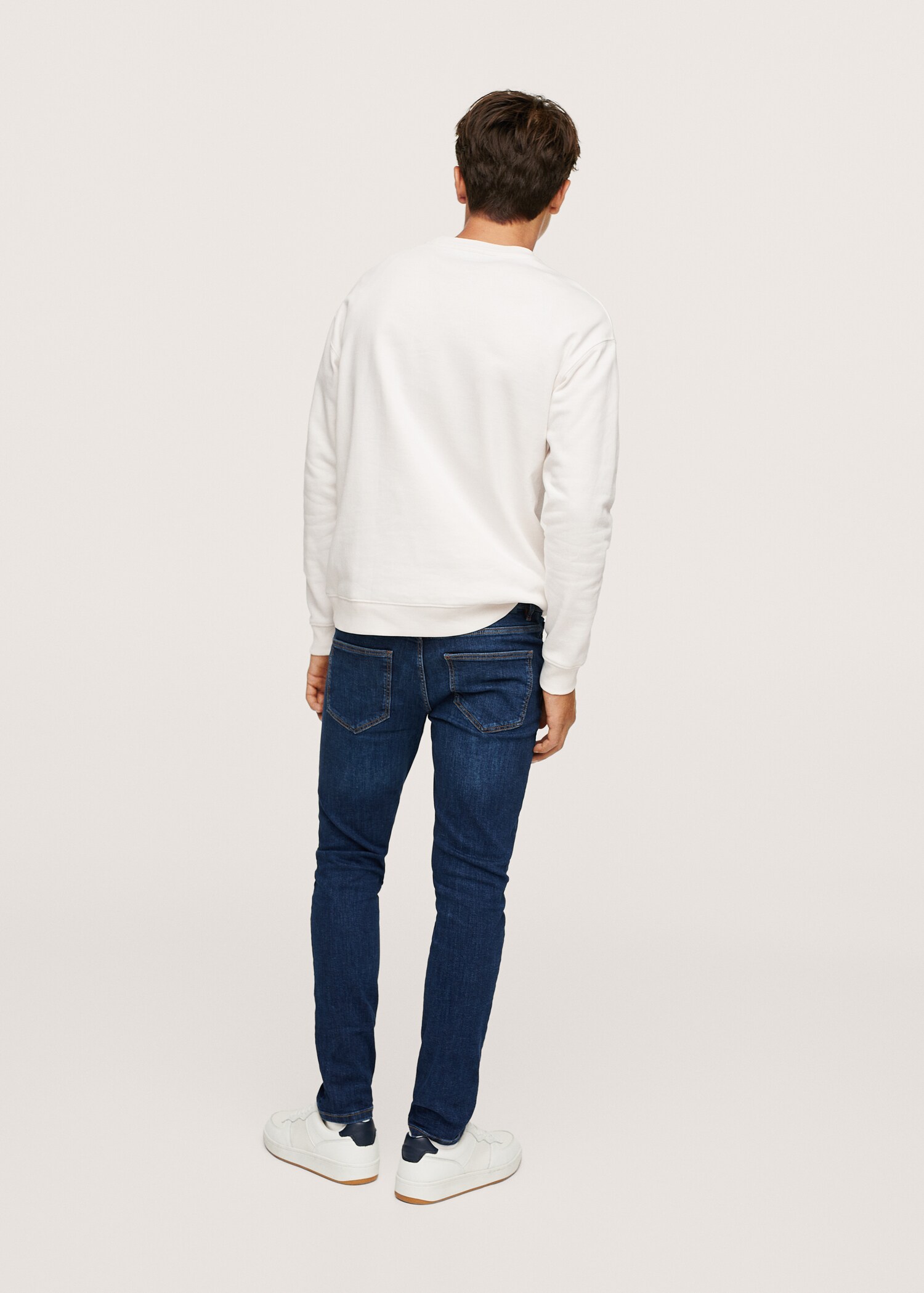 Sudadera mensaje estampado - Reverso del artículo