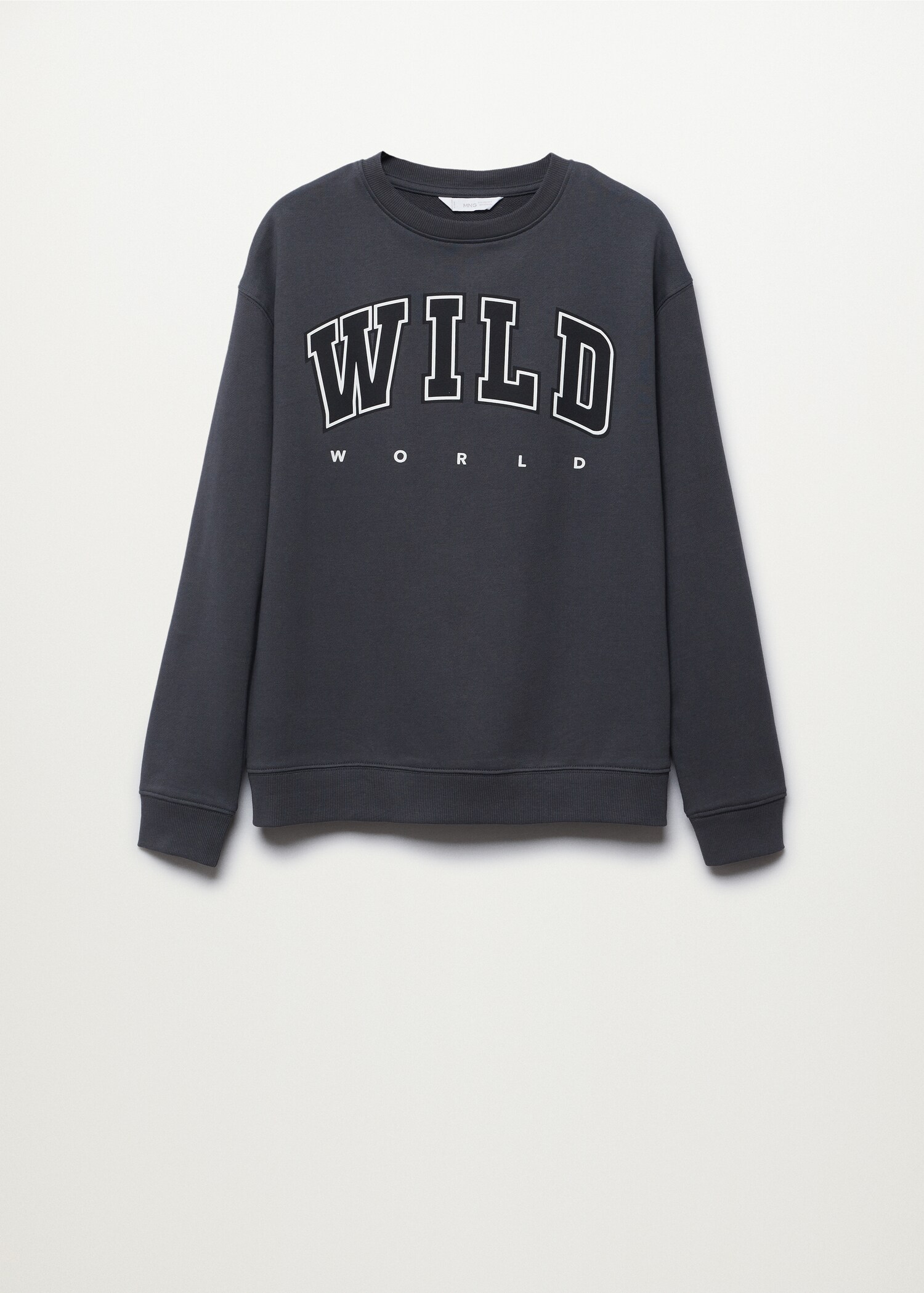 Sudadera mensaje estampado - Artículo sin modelo