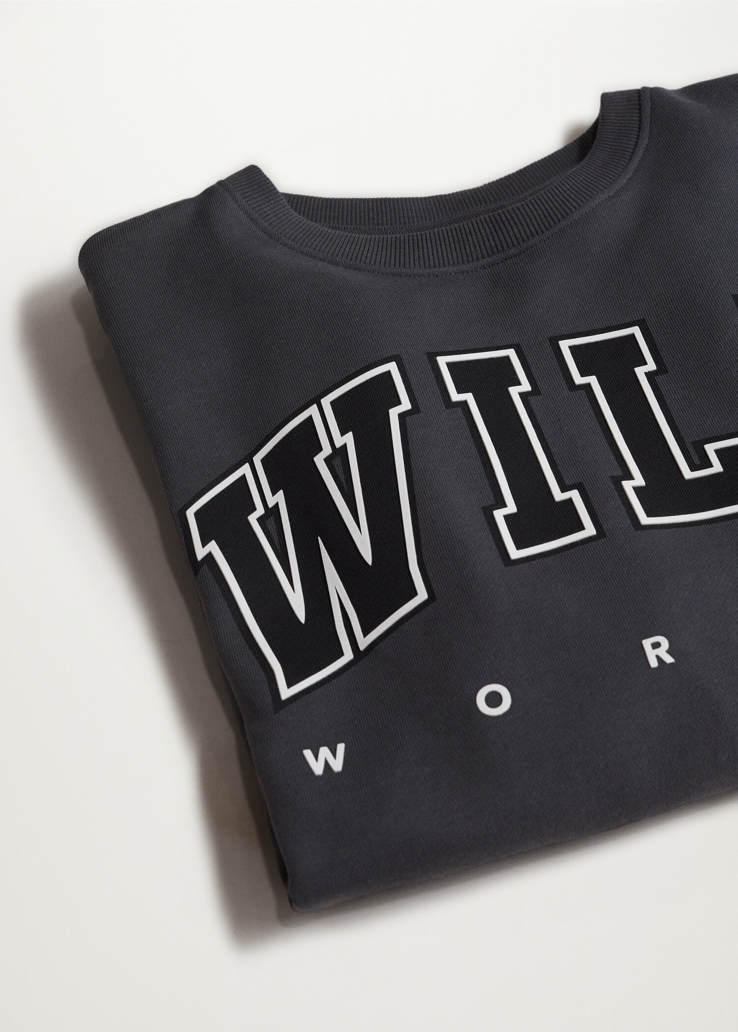 Sudadera mensaje estampado - Detalle del artículo 8
