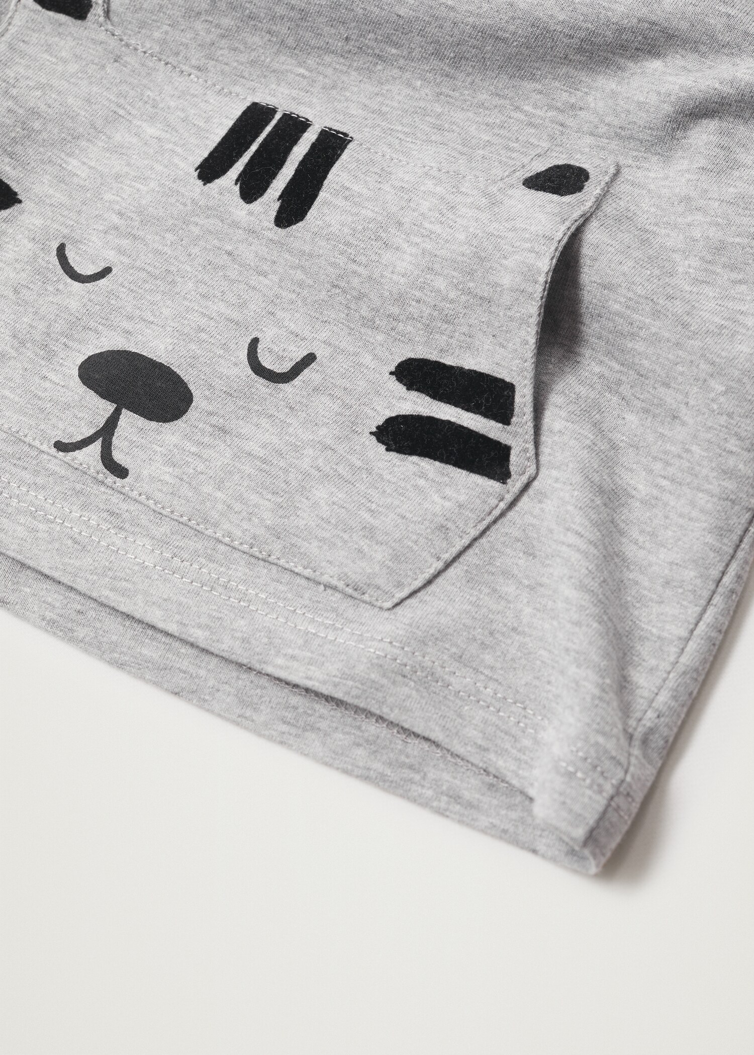 Camiseta manga larga estampada - Detalle del artículo 8
