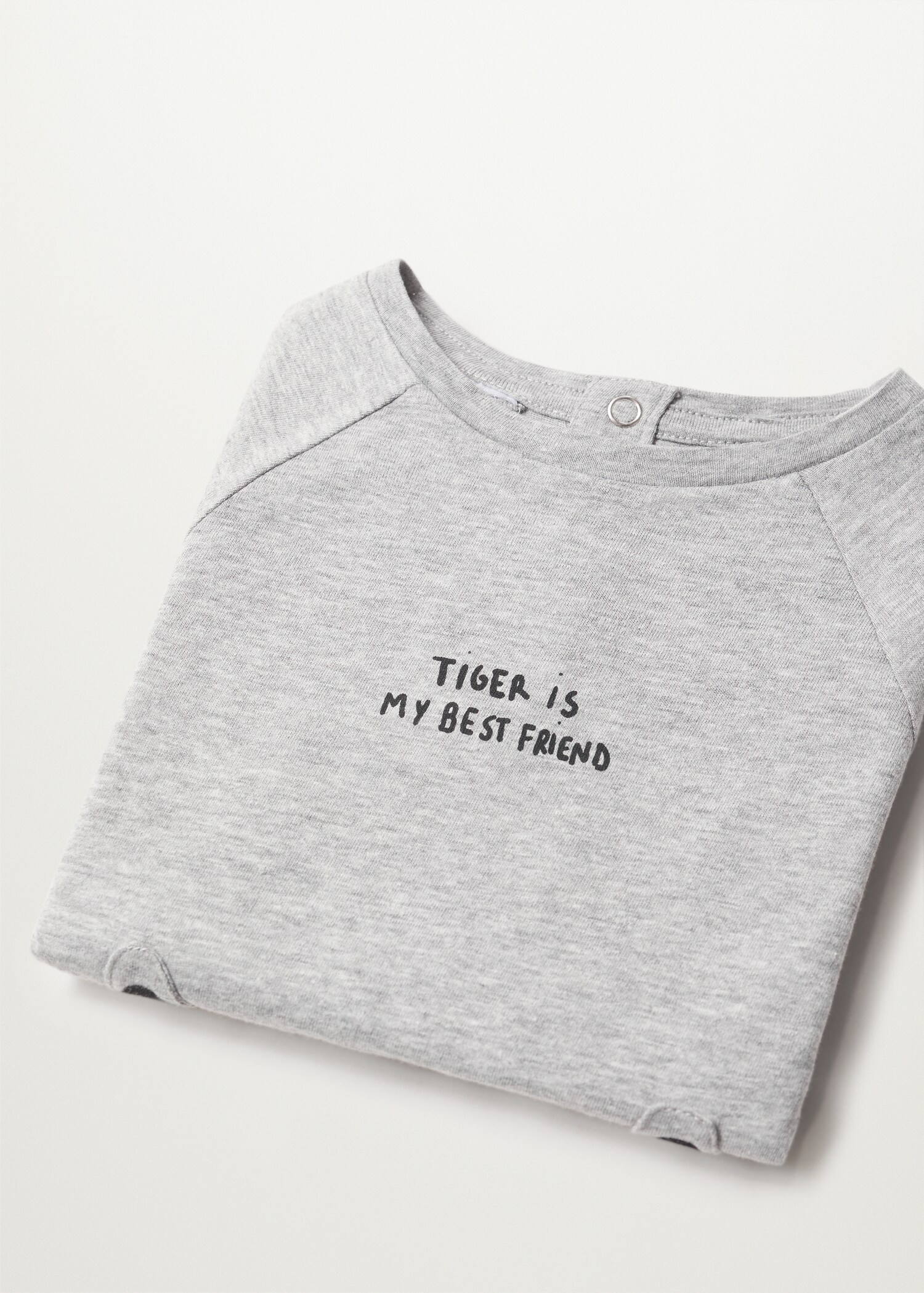 Camiseta manga larga estampada - Detalle del artículo 9
