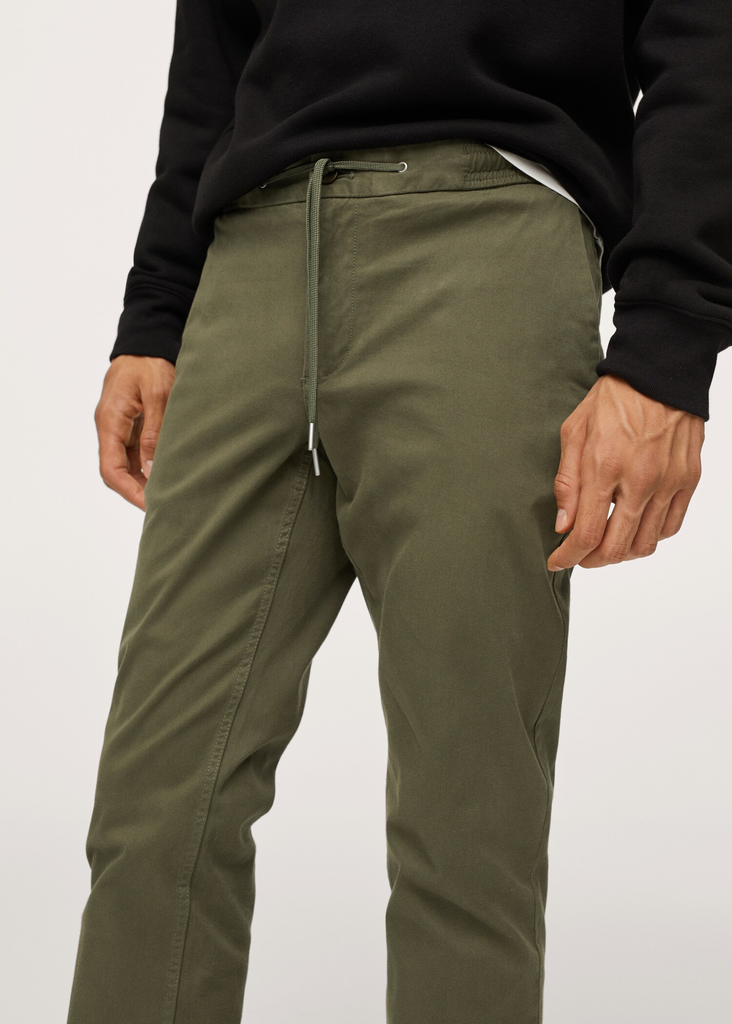 Pantalón jogger algodon lyocell - Detalle del artículo 1