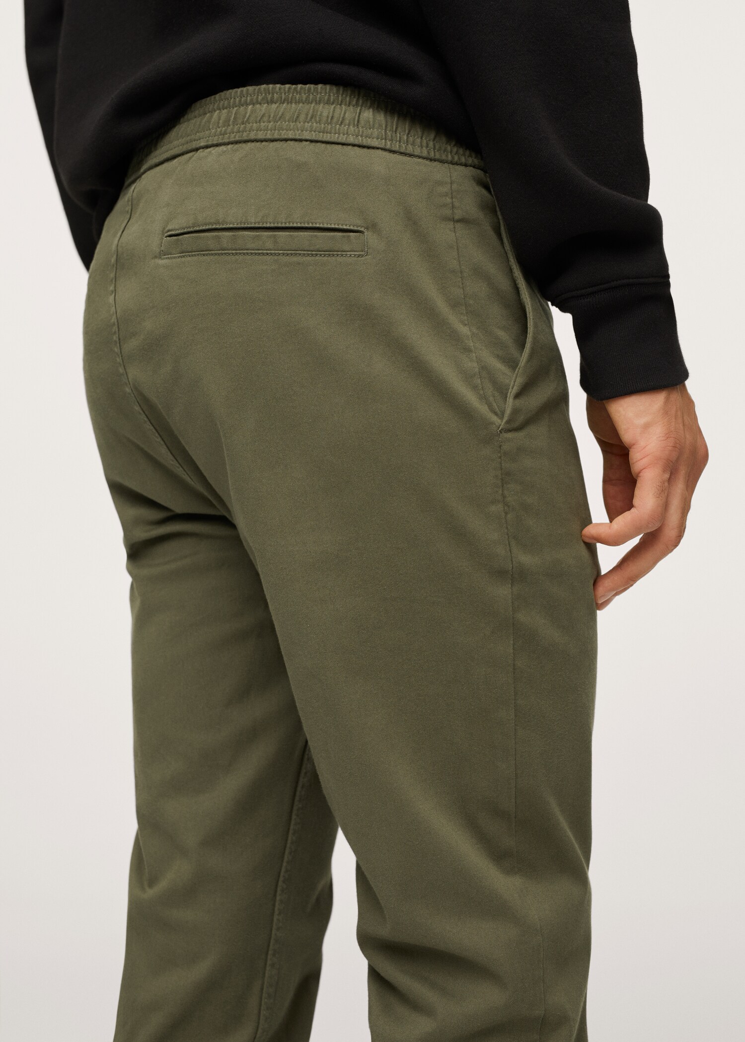 Pantalón jogger algodon lyocell - Detalle del artículo 3