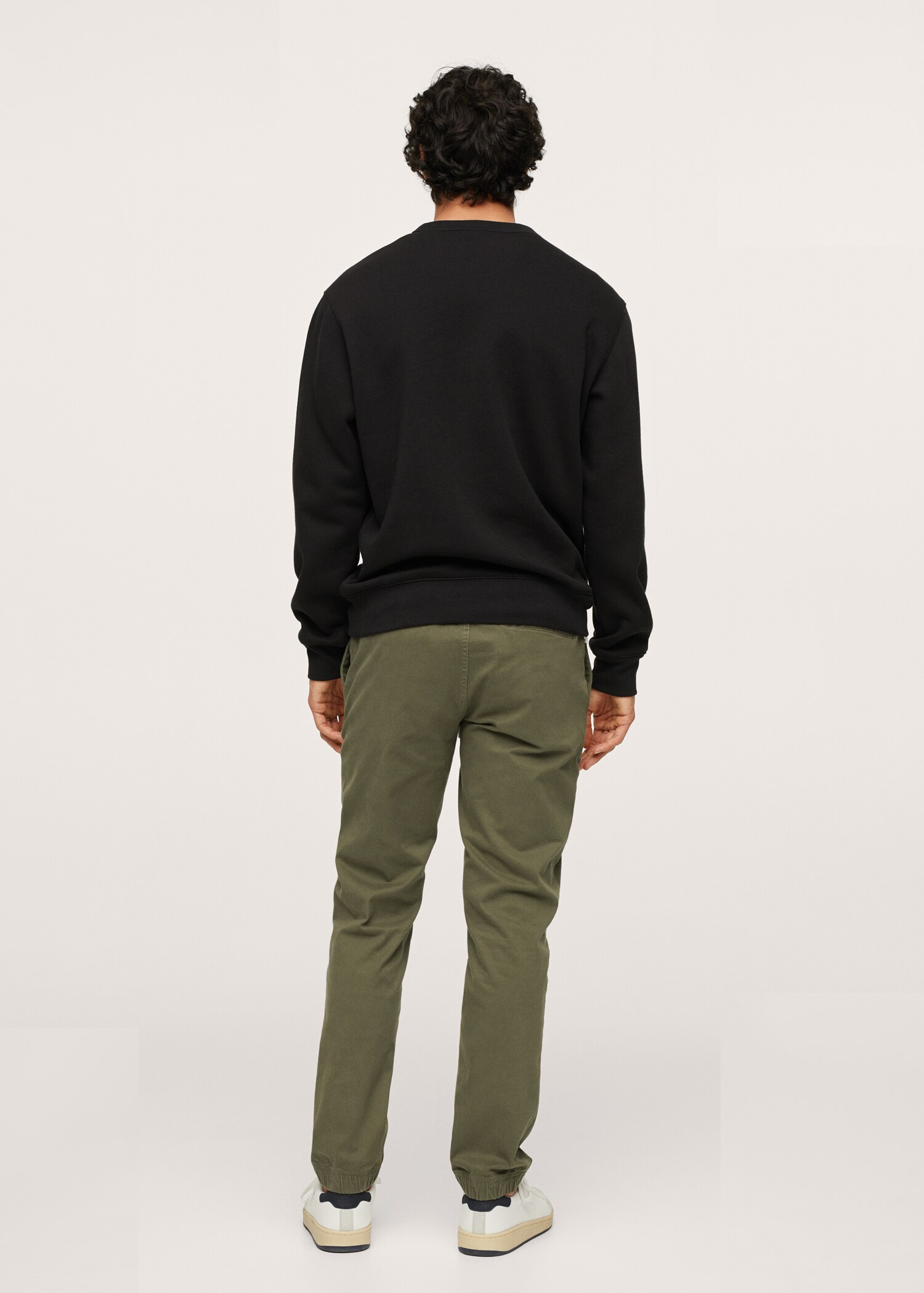 Pantalón jogger algodon lyocell - Reverso del artículo