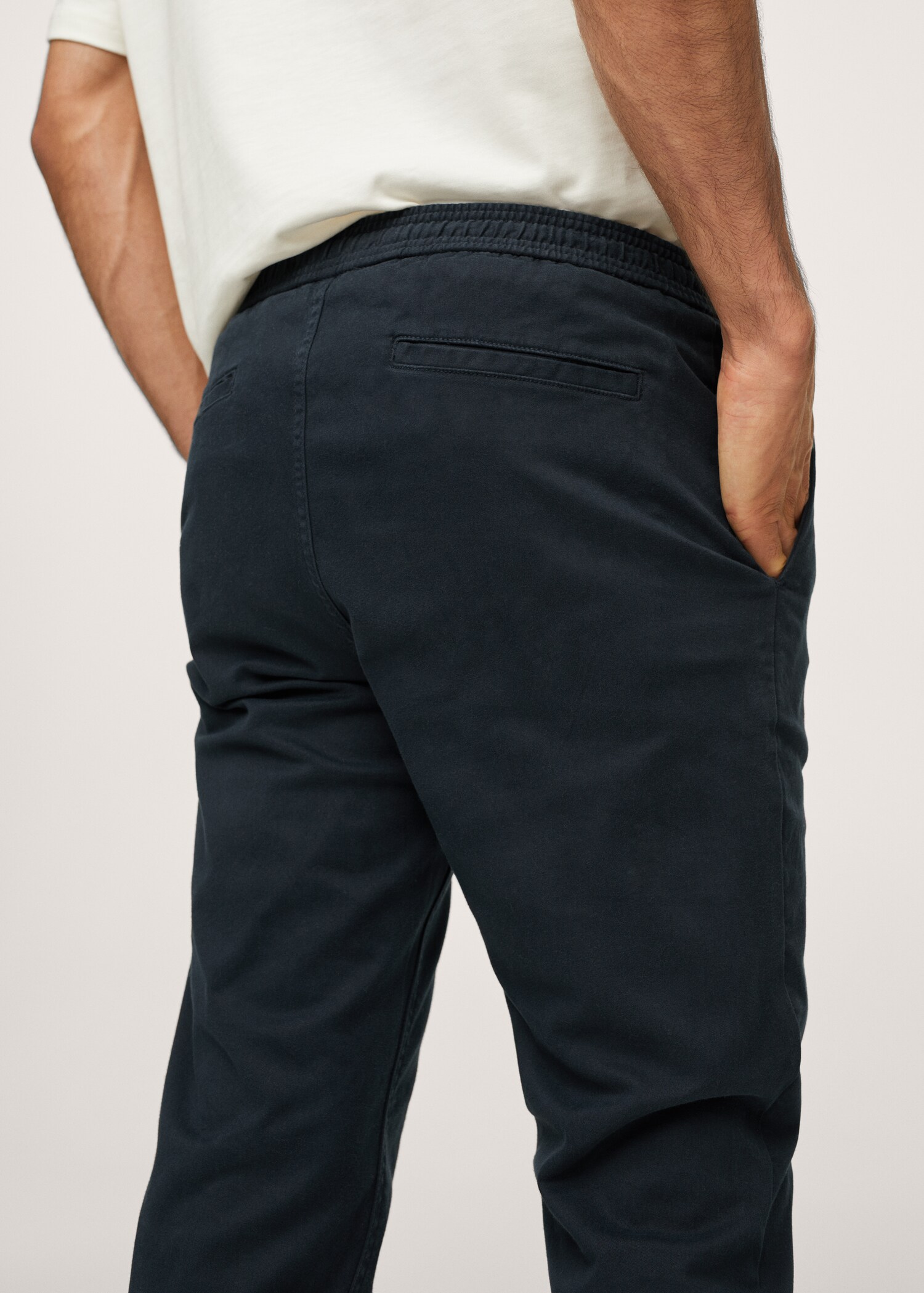 Pantalón jogger algodon lyocell - Detalle del artículo 3