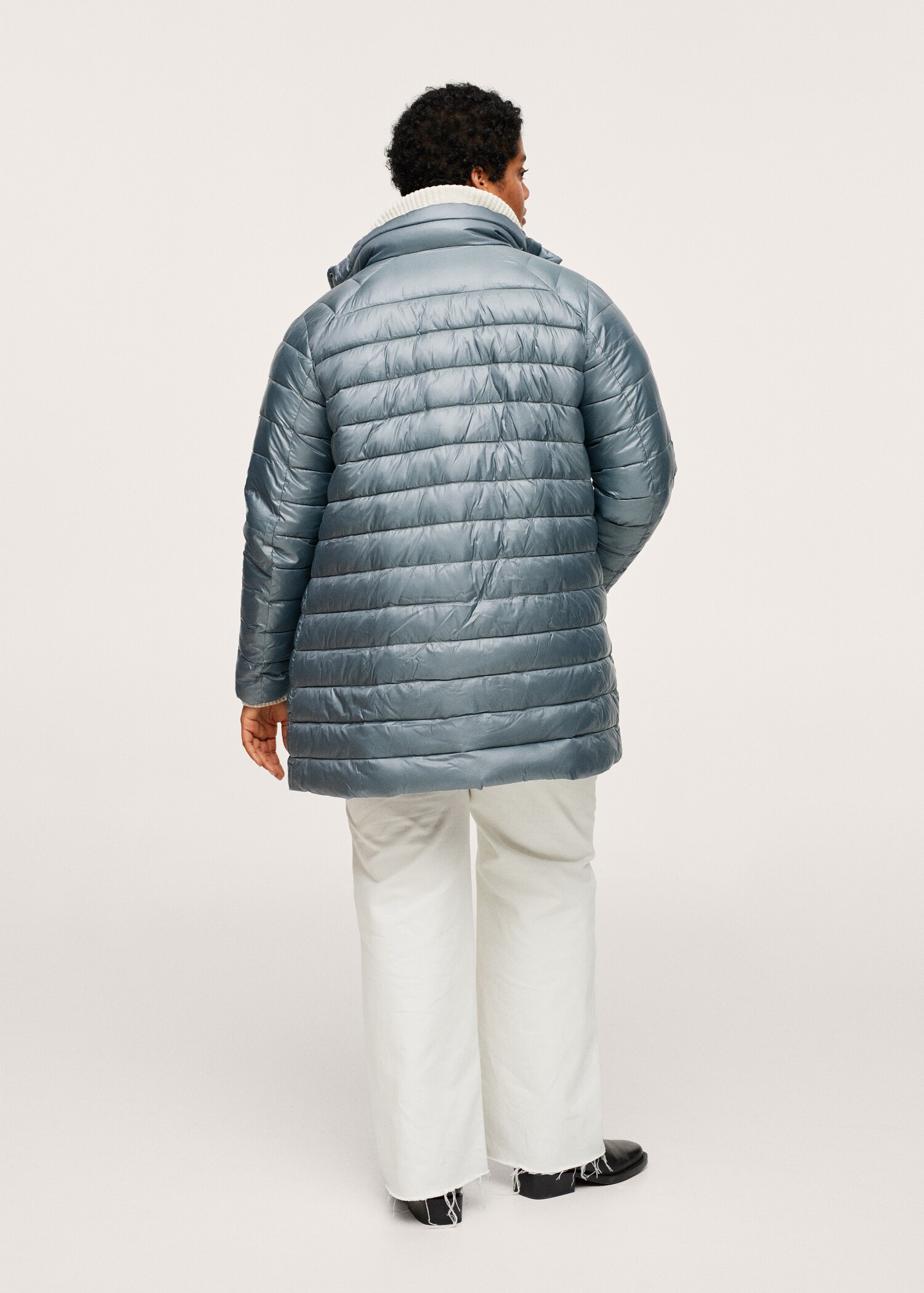 Anorak acolchado plegable - Reverso del artículo