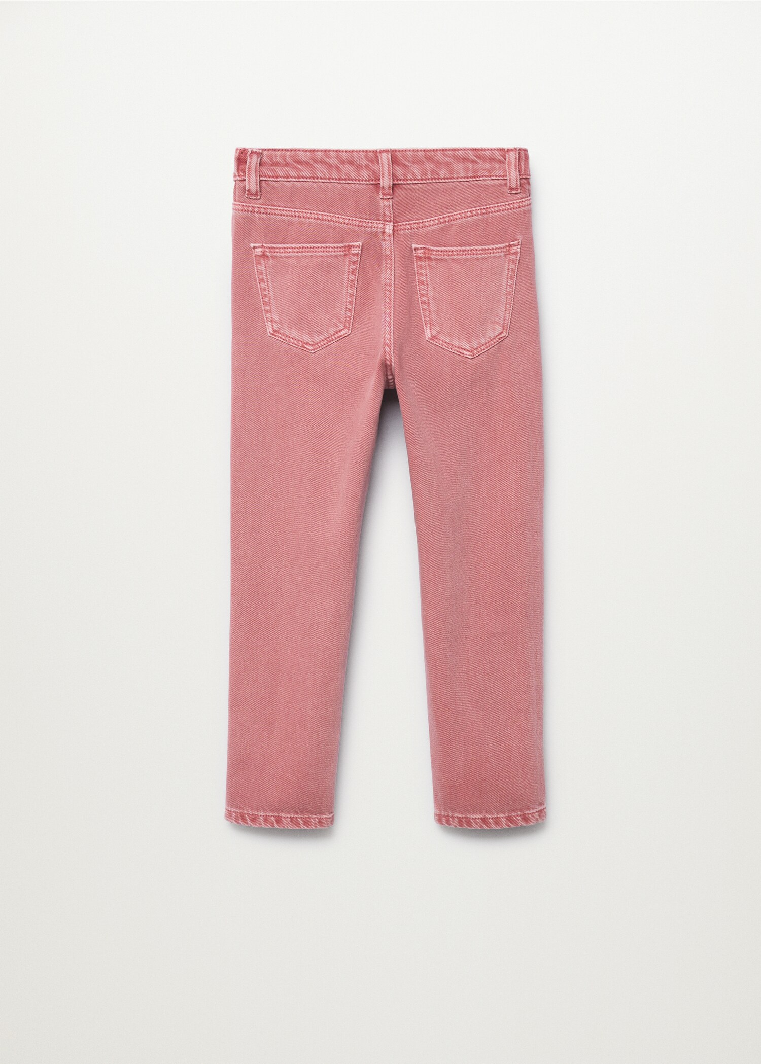 Jeans slouchy tiro medio - Reverso del artículo
