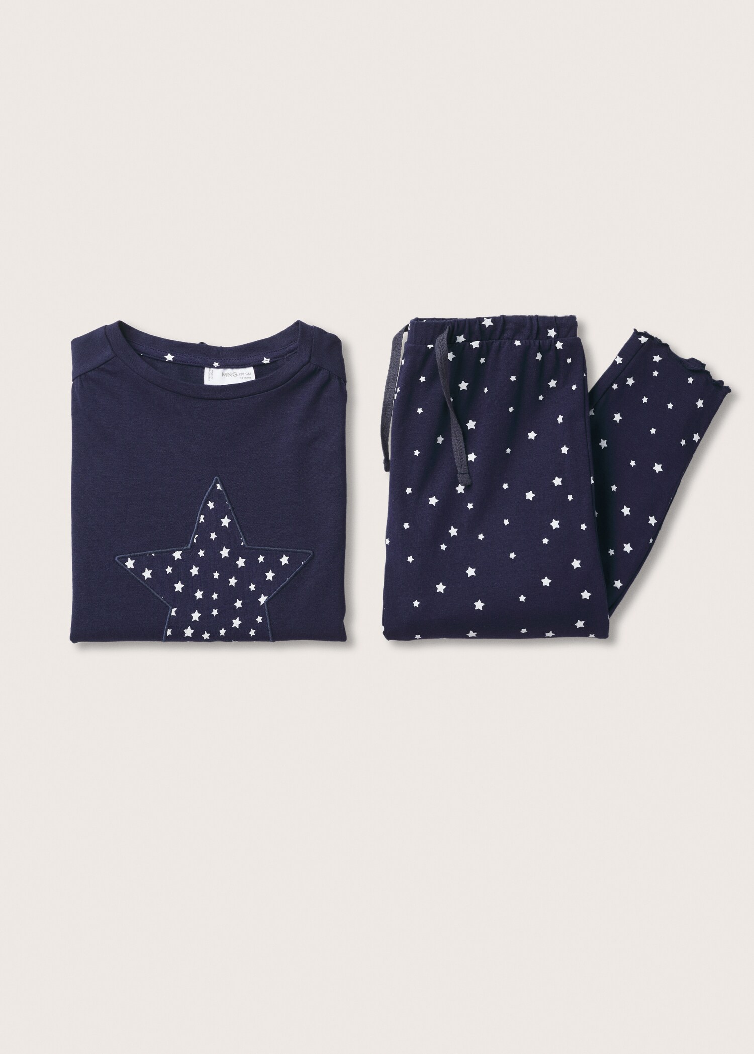 Pijama largo algodón estampado  - Artículo sin modelo