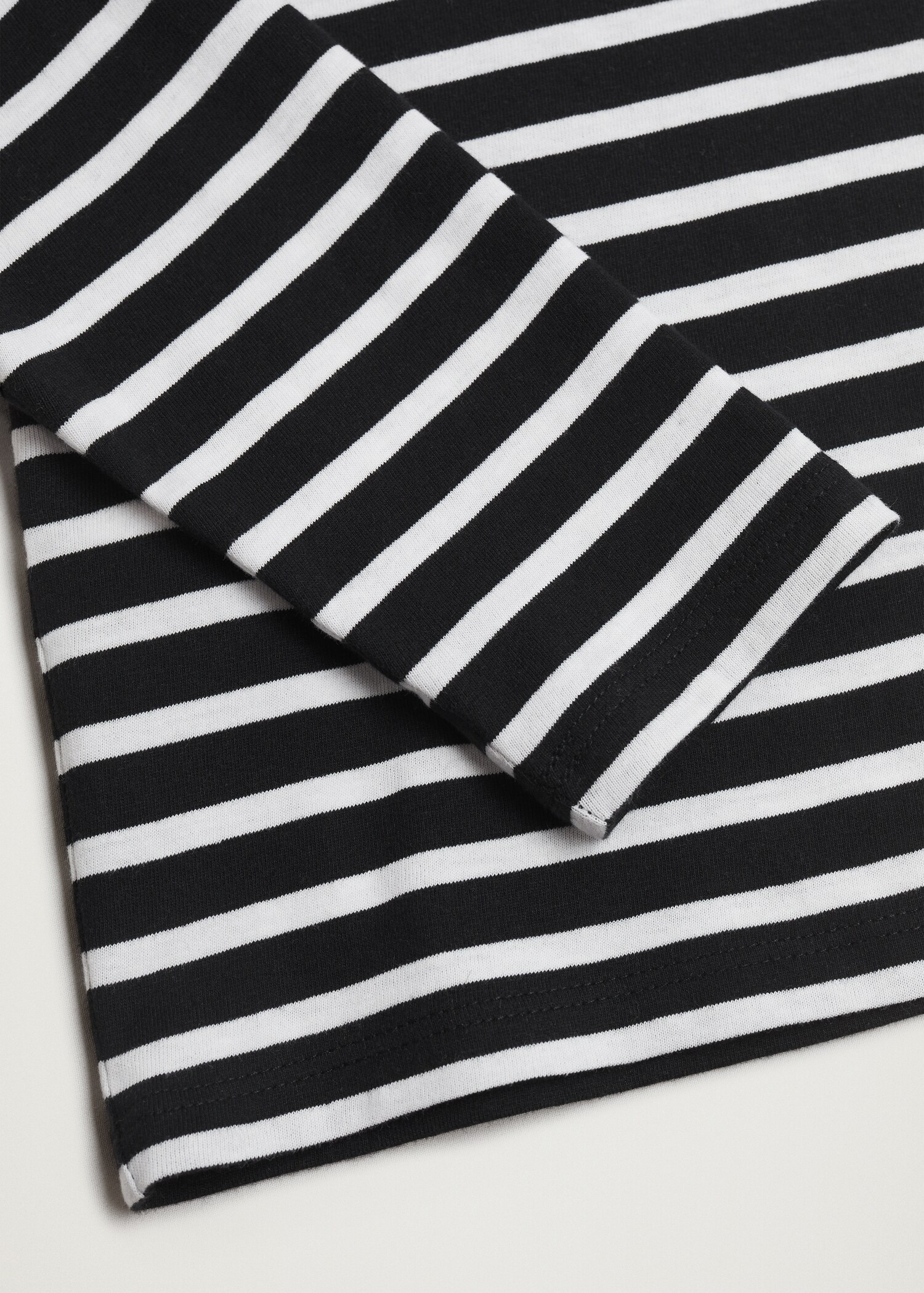 T-shirt manches longues rayures - Détail de l'article 8