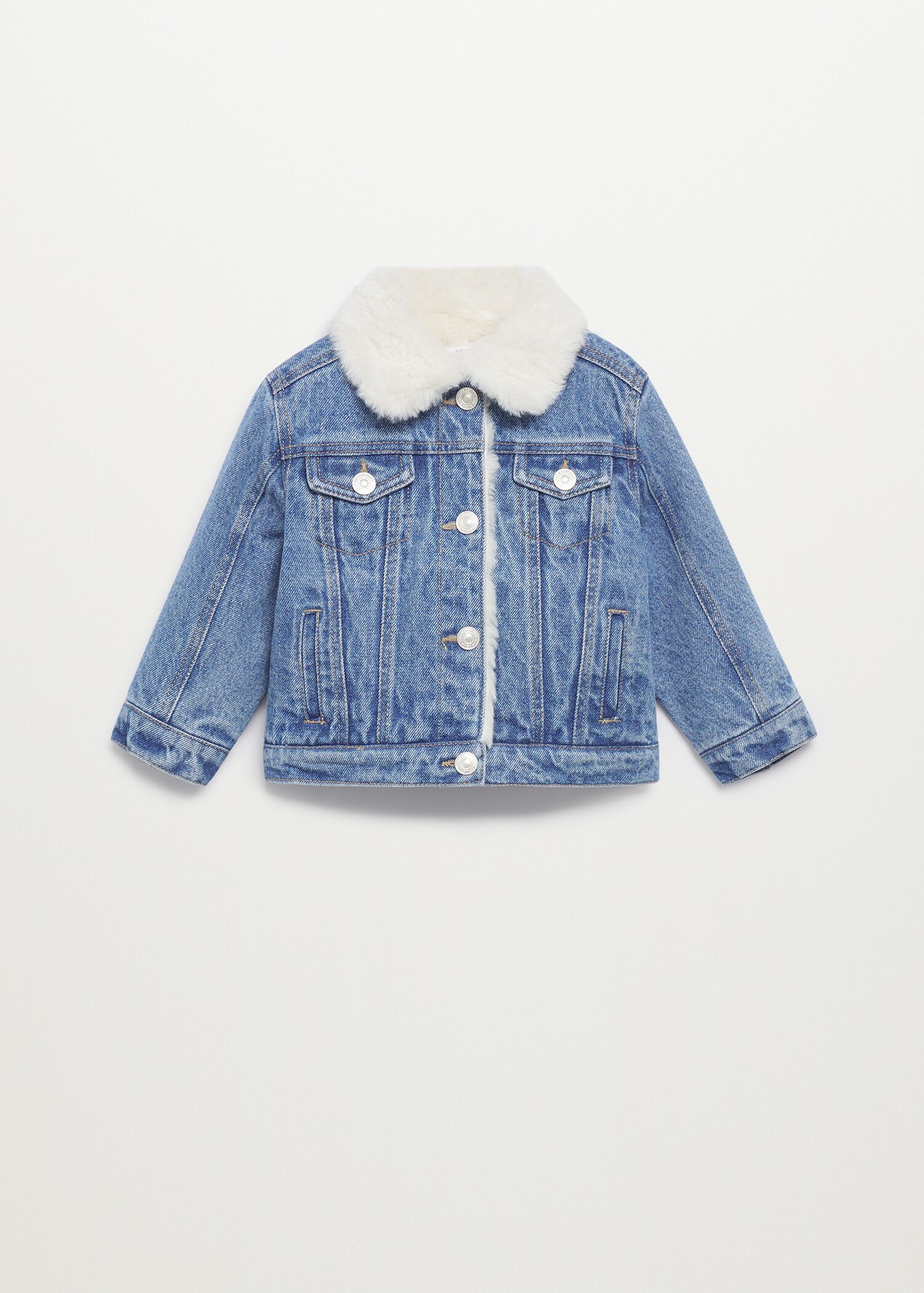Chaqueta denim interior pelo - Artículo sin modelo
